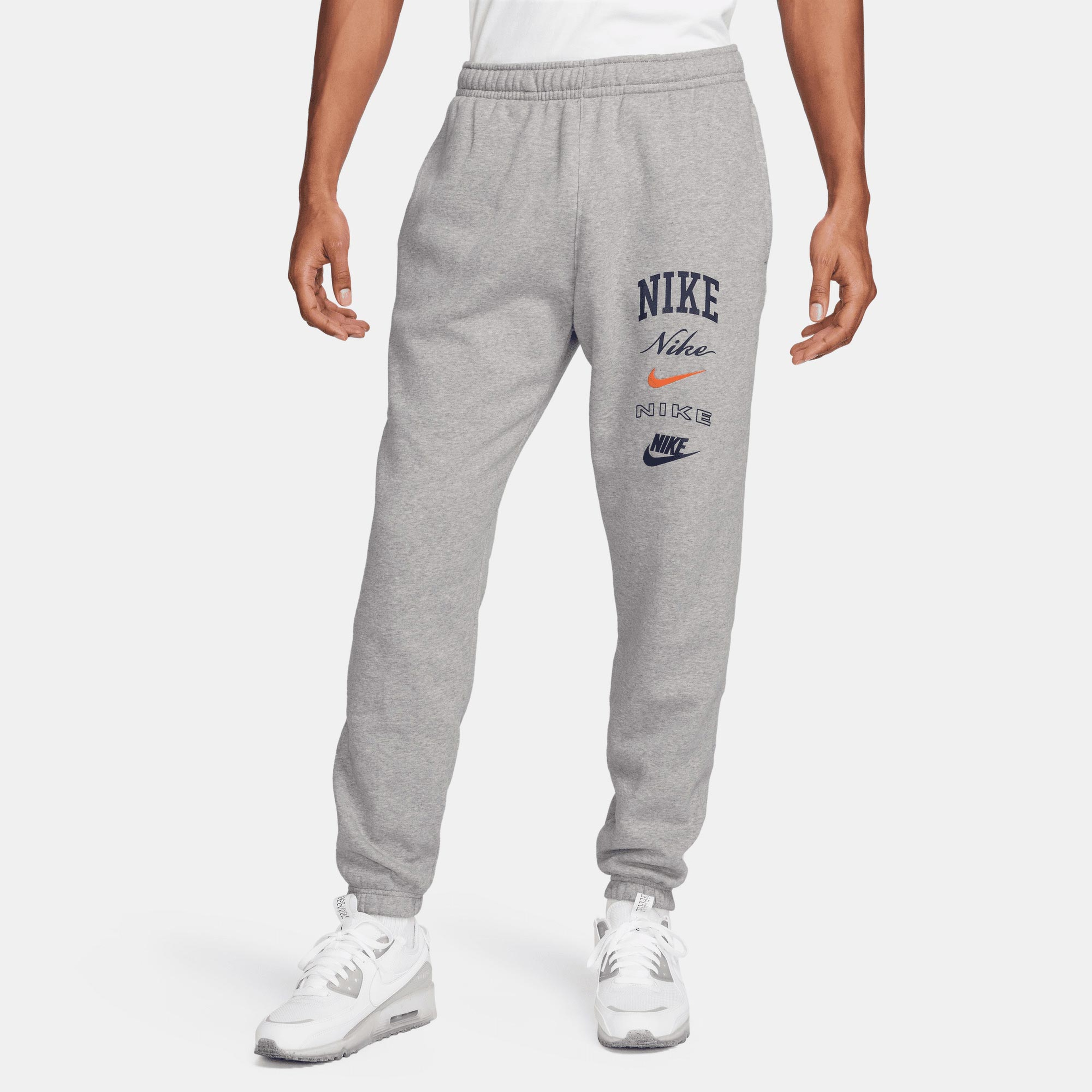 Nike Club Fleece Erkek Gri Eşofman Altı
