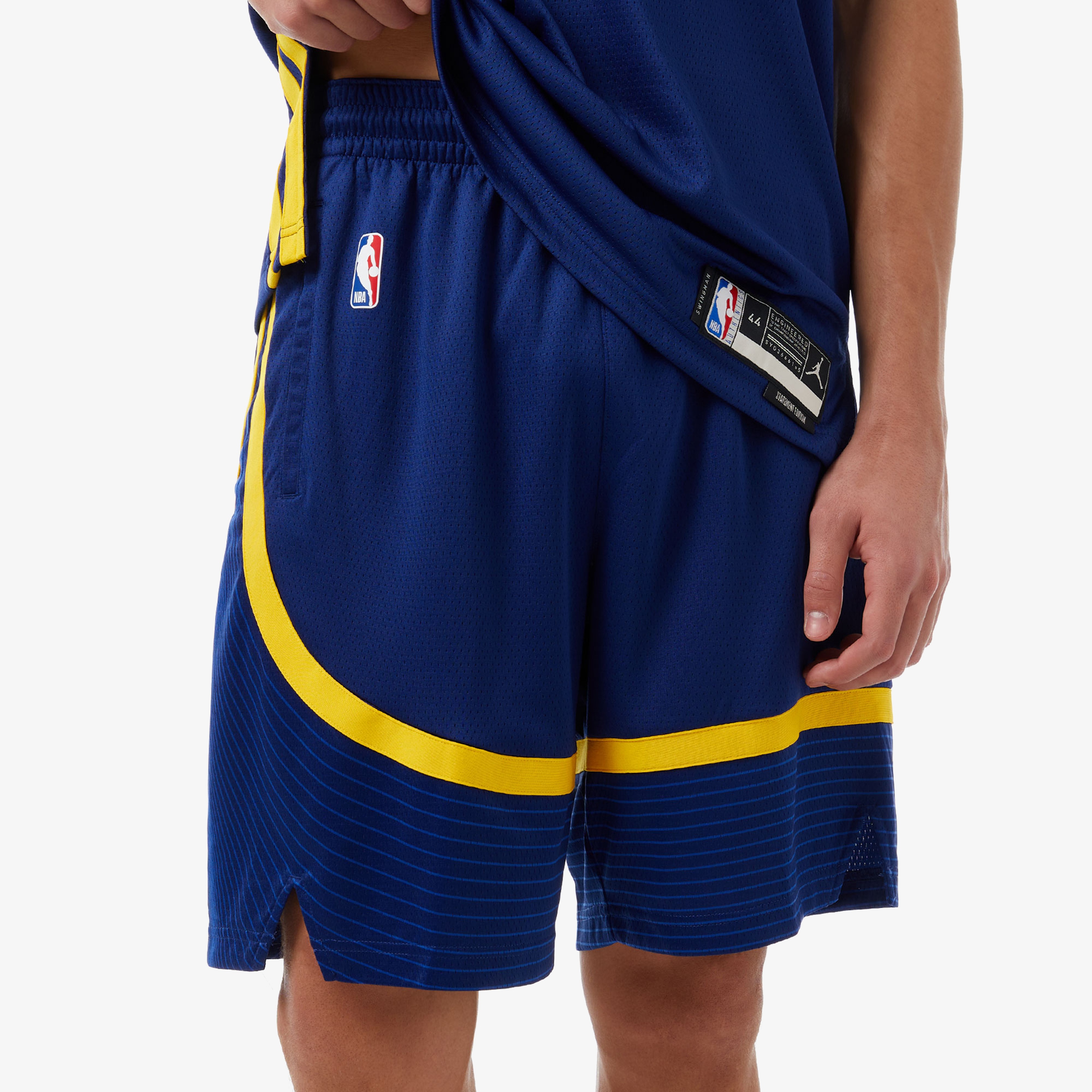 Nike Golden State Warriors Statement Edition Dri-FIT NBA Swingman Basketbol Erkek Mavi Şort