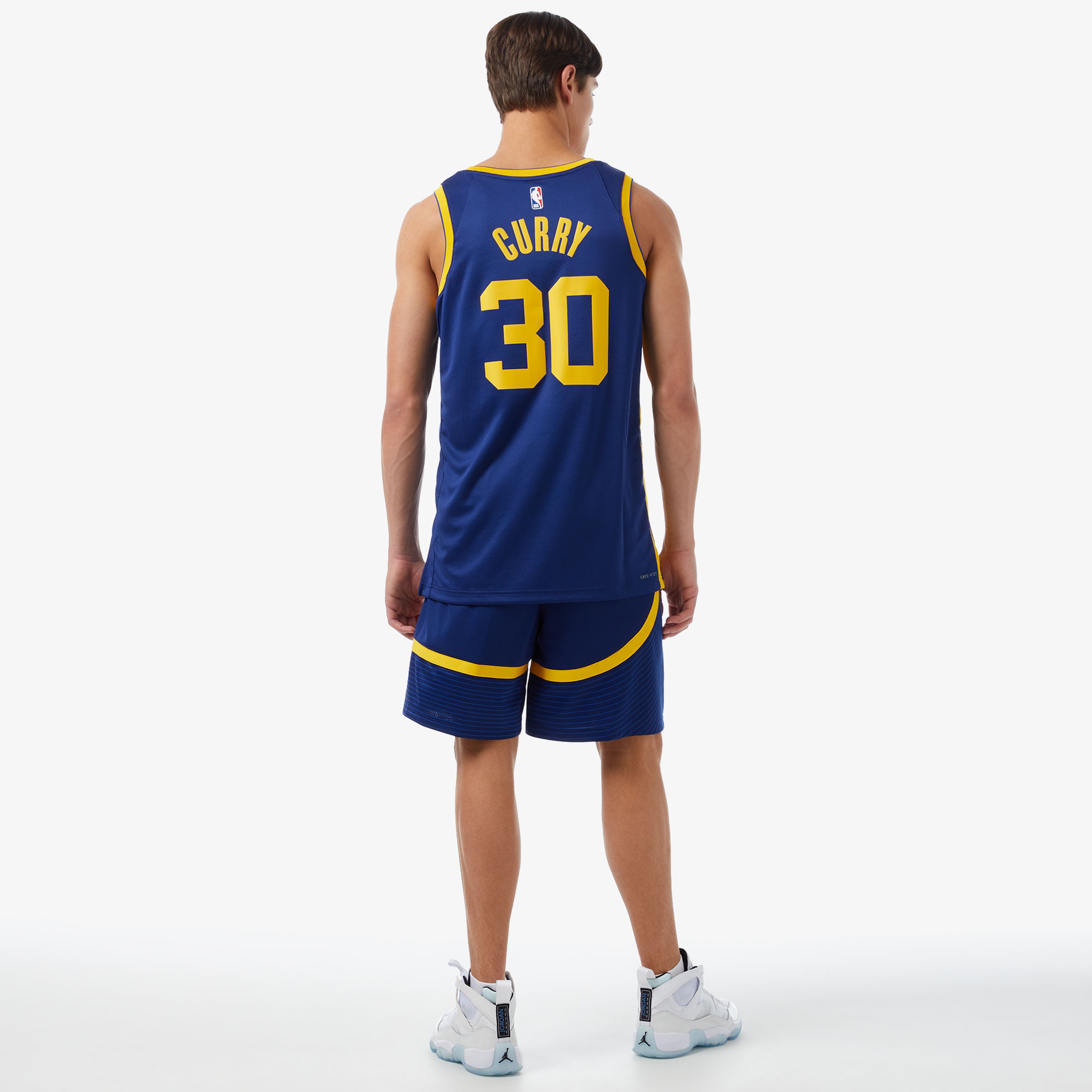 Nike Golden State Warriors Statement Edition Dri-FIT NBA Swingman Basketbol Erkek Mavi Şort