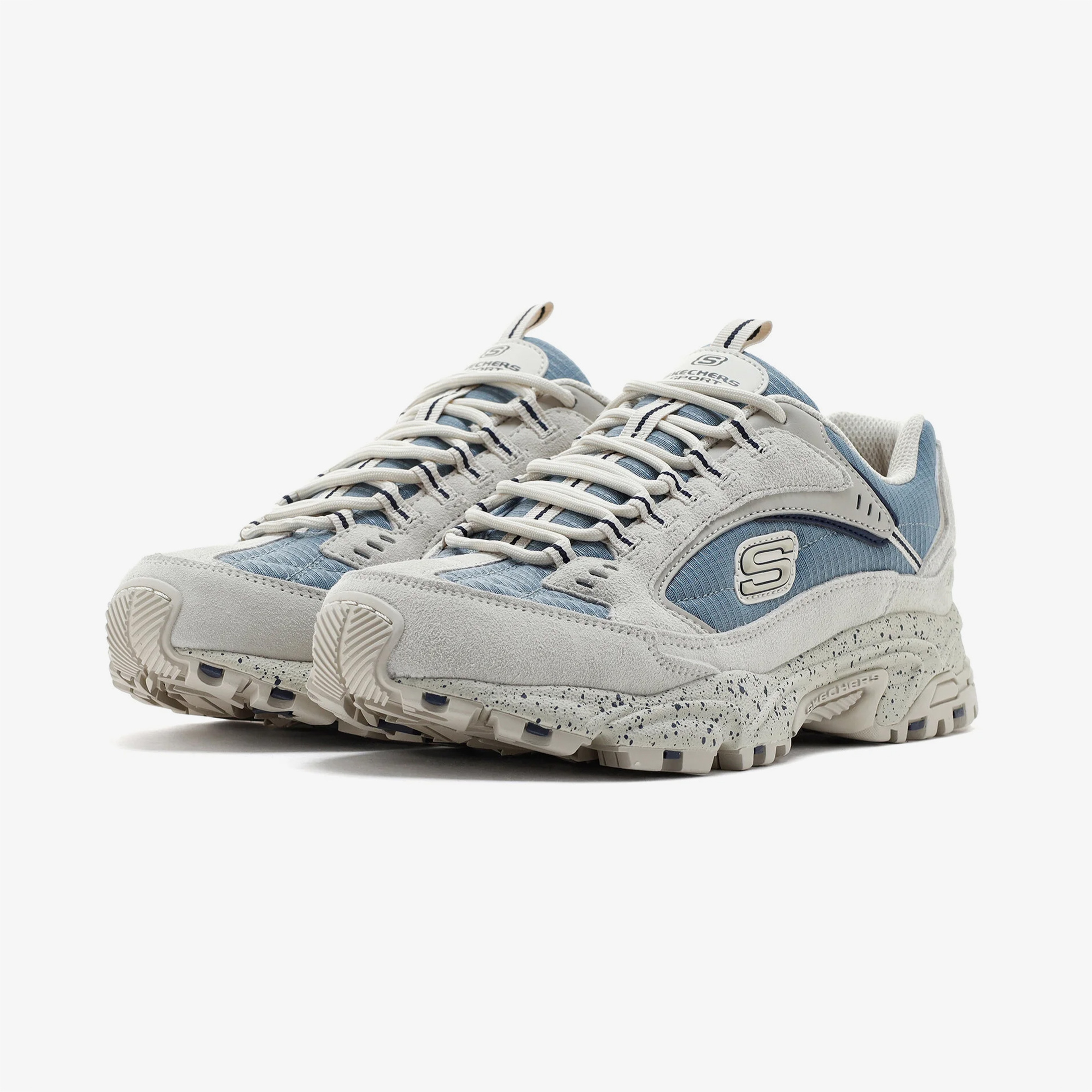 Skechers Stamina Akur Erkek Bej Spor Ayakkabı