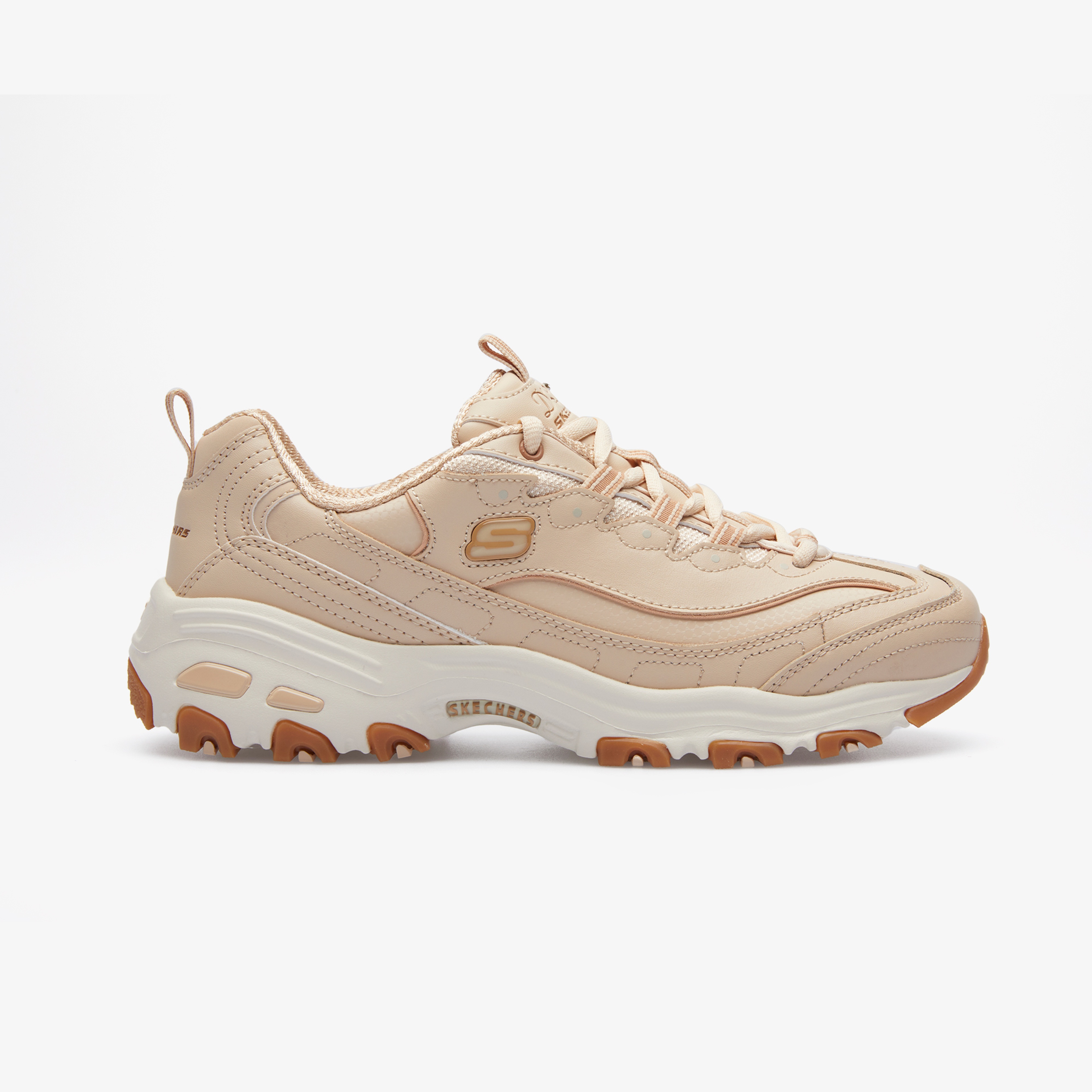 Skechers D'Lites-Good Neutral Kadın Bej Spor Ayakkabı