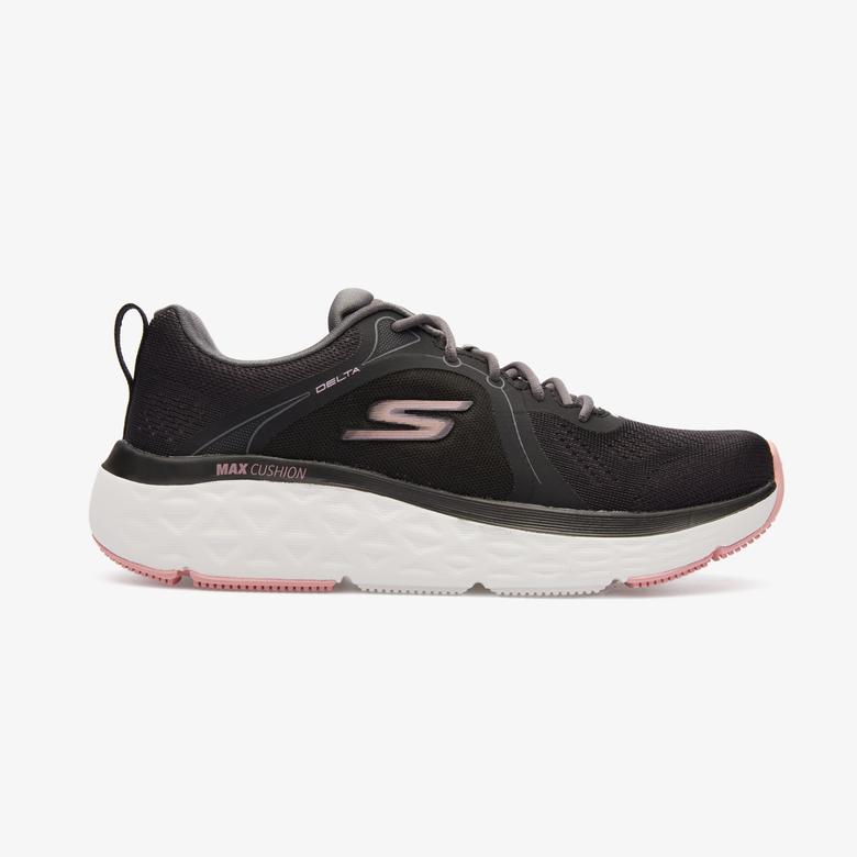 Skechers Max Cushioning Delta Smooth Stride Kadın Siyah Spor Ayakkabı