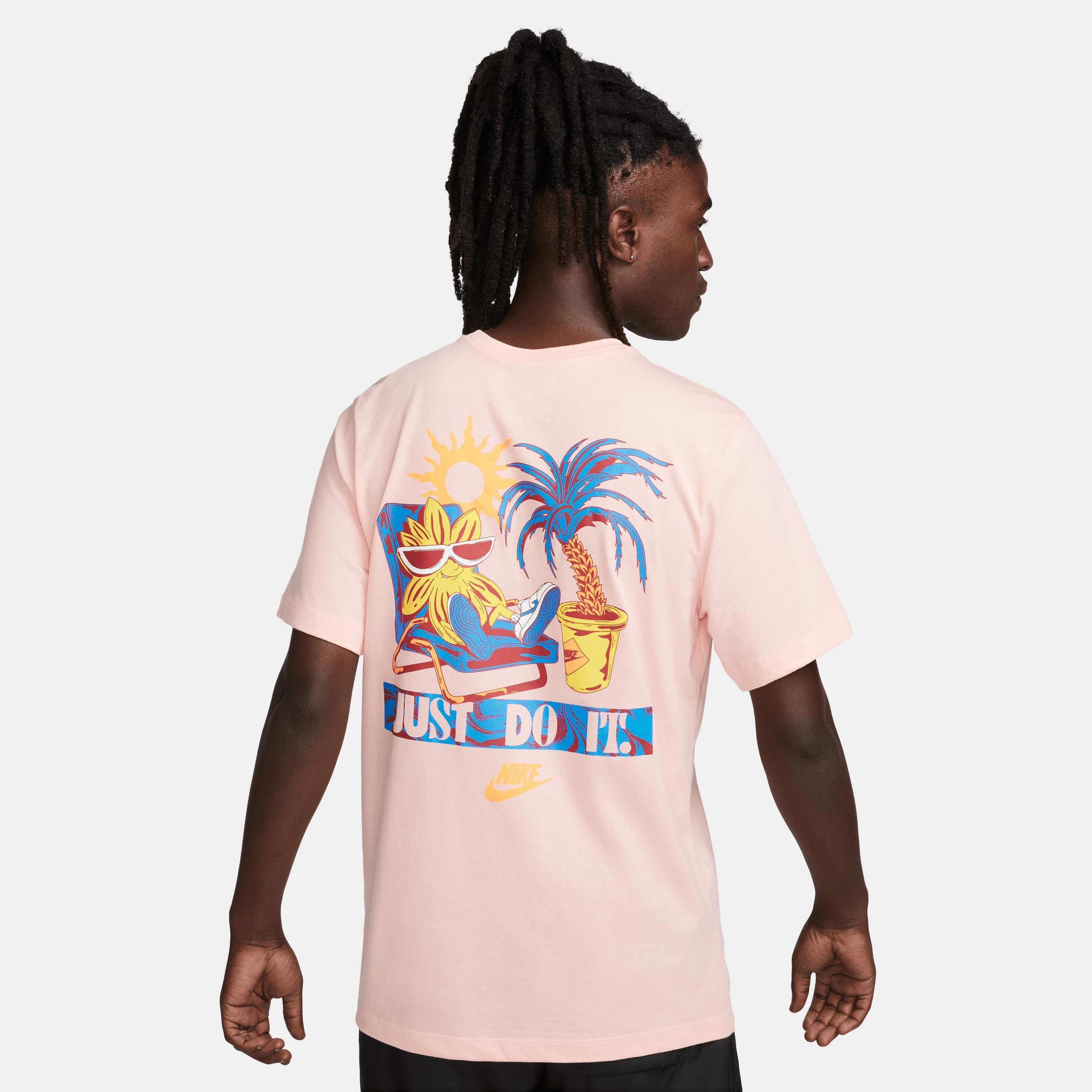 Nike Sportswear Erkek Pembe T-Shirt