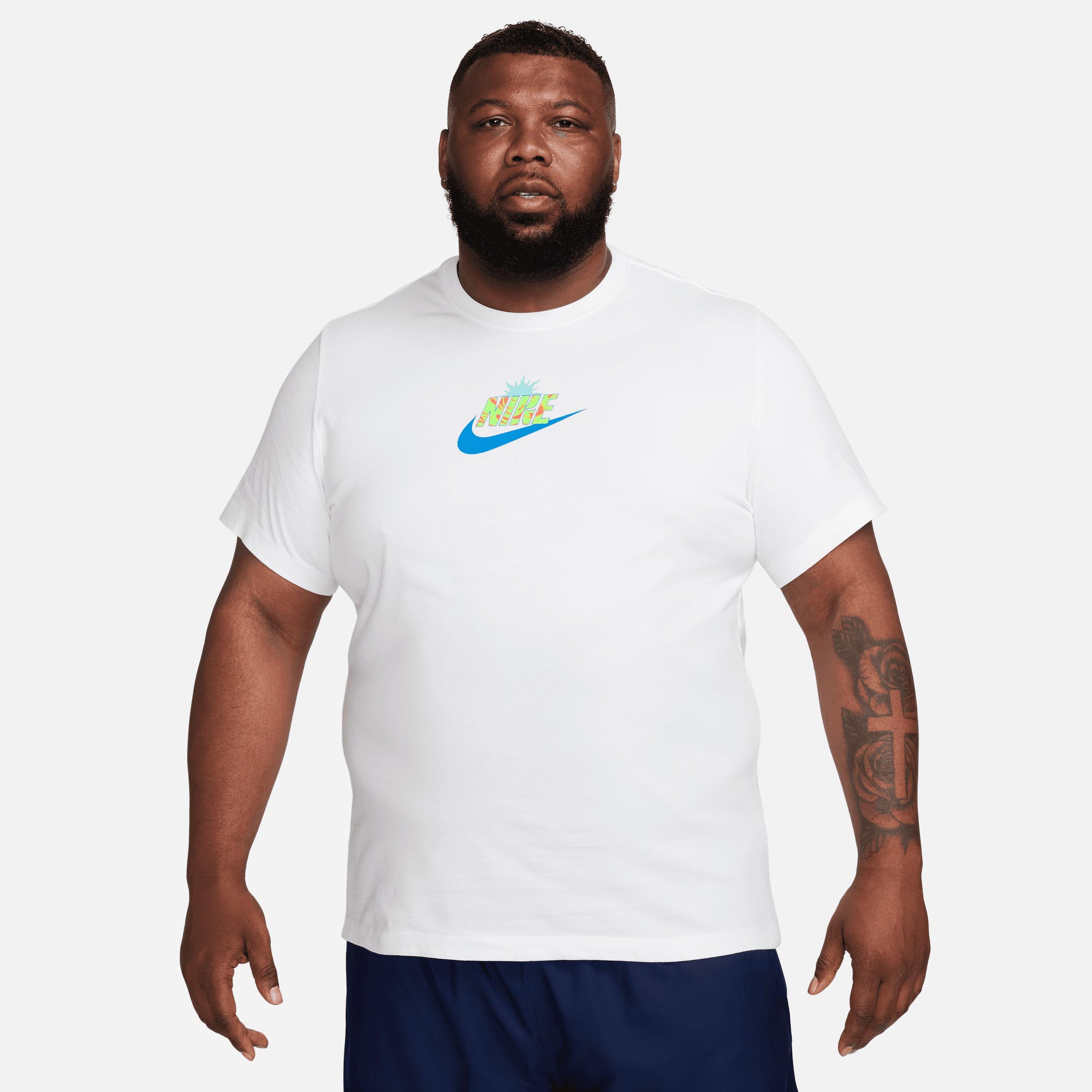 Nike Sportswear Erkek Beyaz T-Shirt
