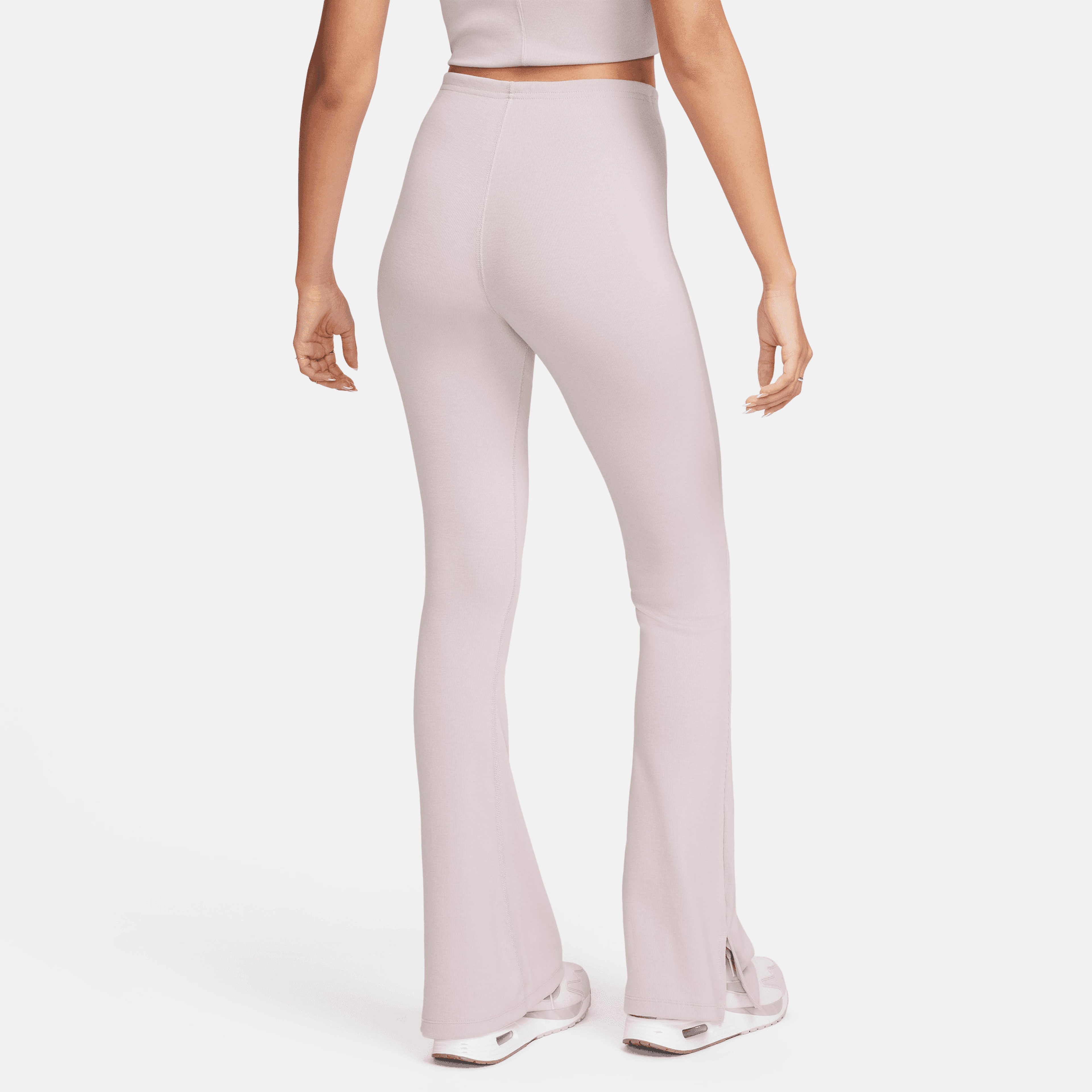 Nike Sportswear Chill Knit Kadın Pembe Tayt