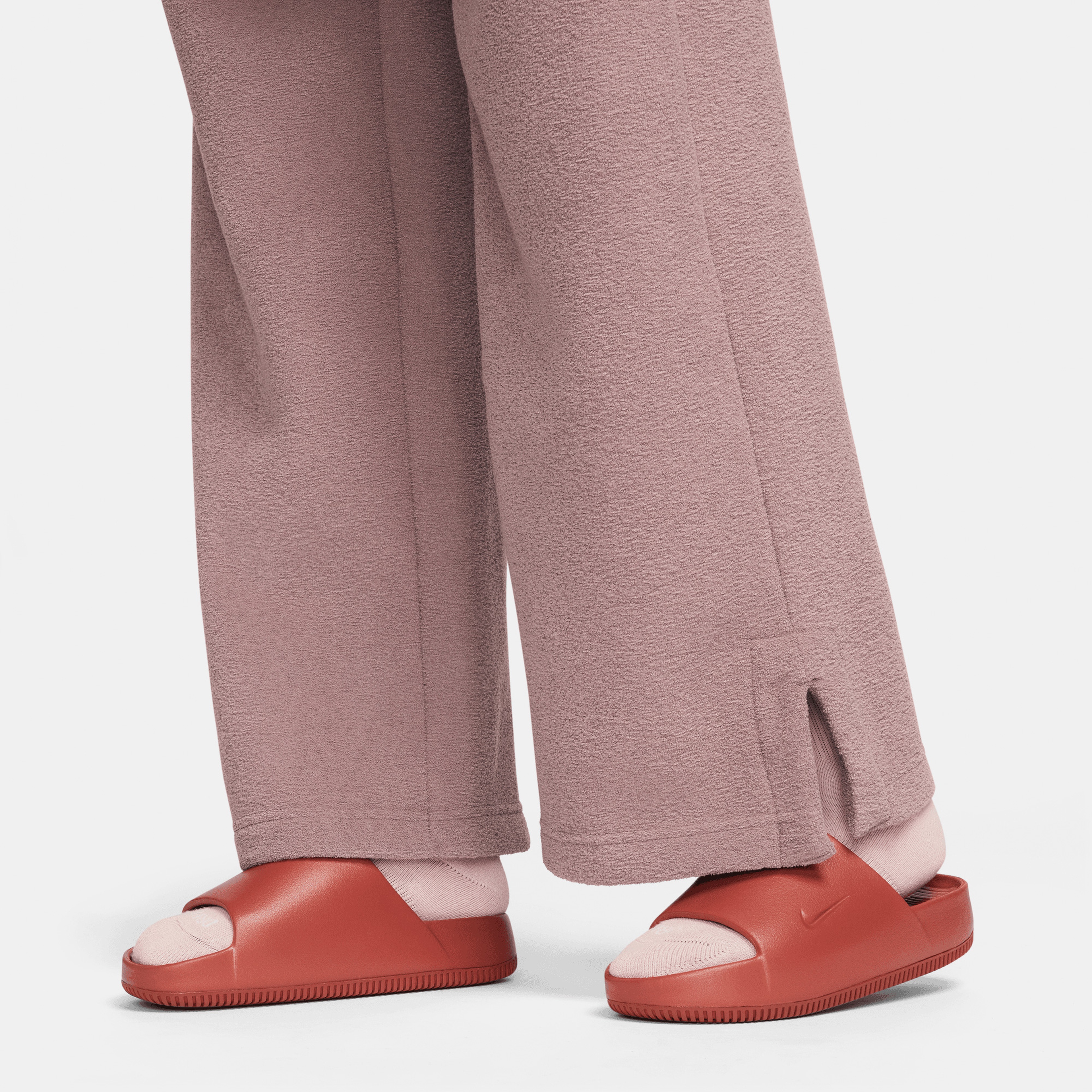 Nike Sportswear Phoenix Plush Kadın Kahverengi Eşofman Altı