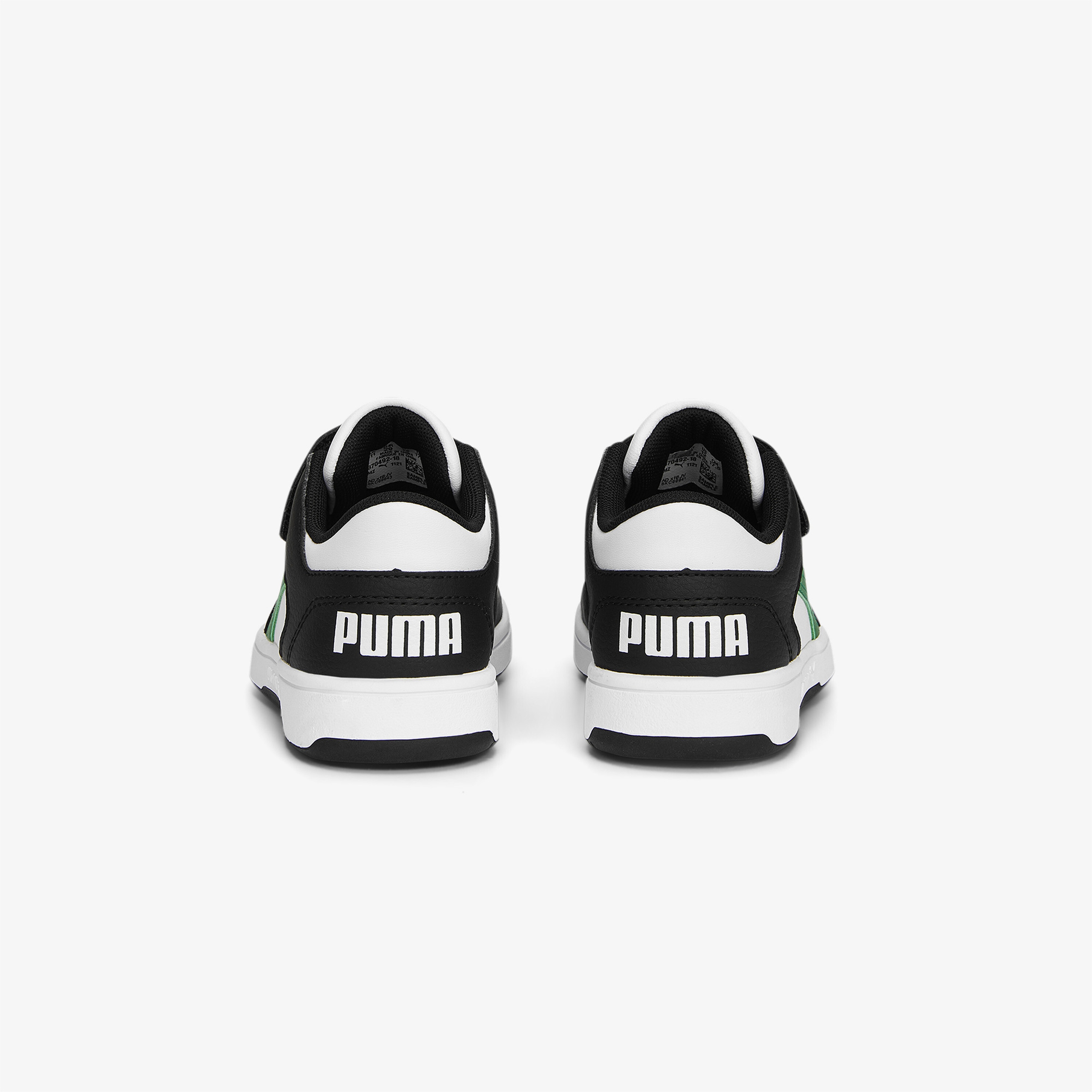 Puma Pm Rebound Layup Lo Sl Çocuk Siyah/Yeşil Spor Ayakkabı