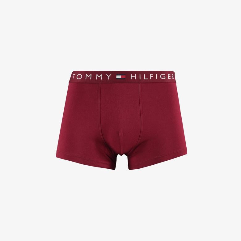 Tommy Hilfiger 3P Trunk Wb Erkek Mavi Boxer