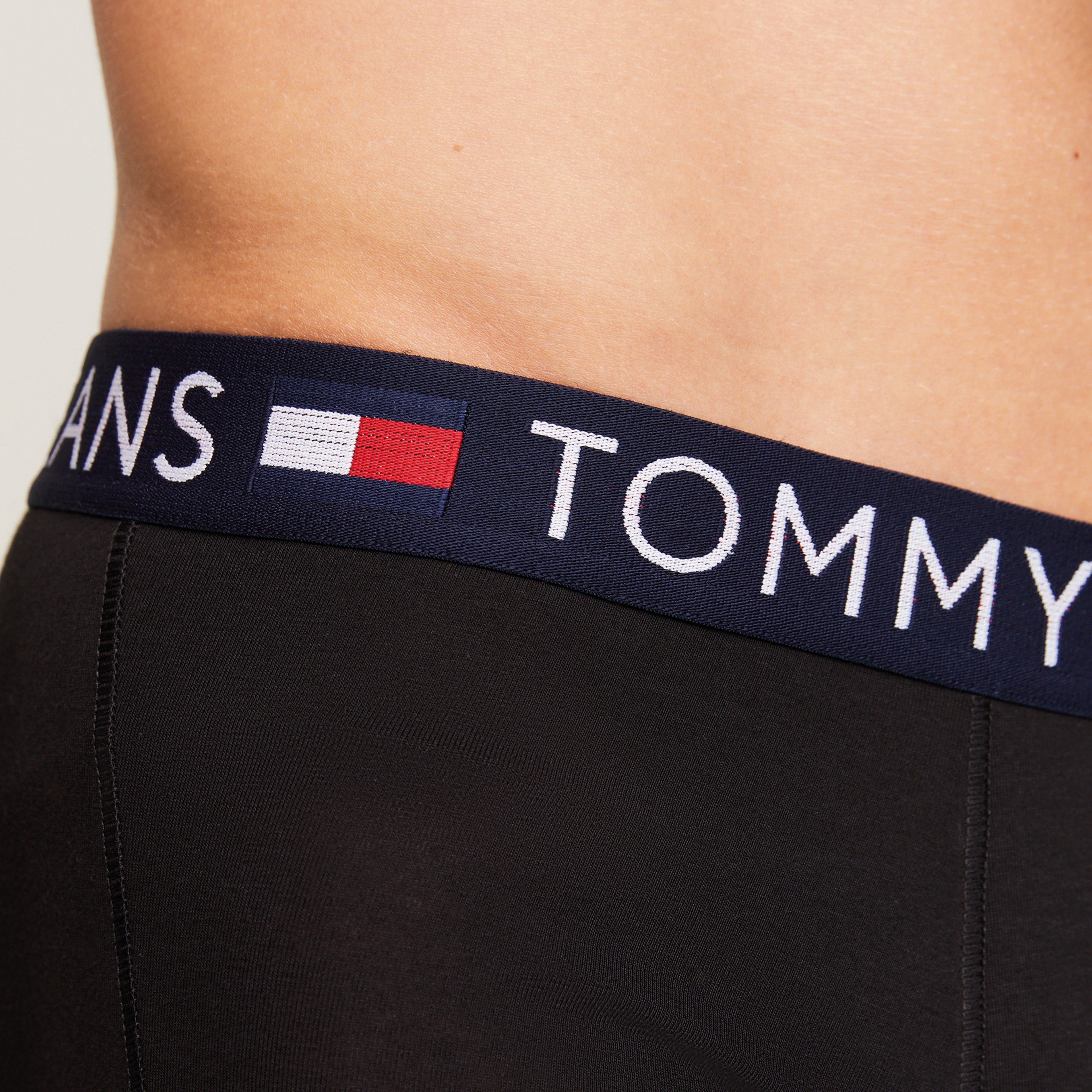 Tommy Jeans 3P Trunk Wb Erkek Siyah Boxer