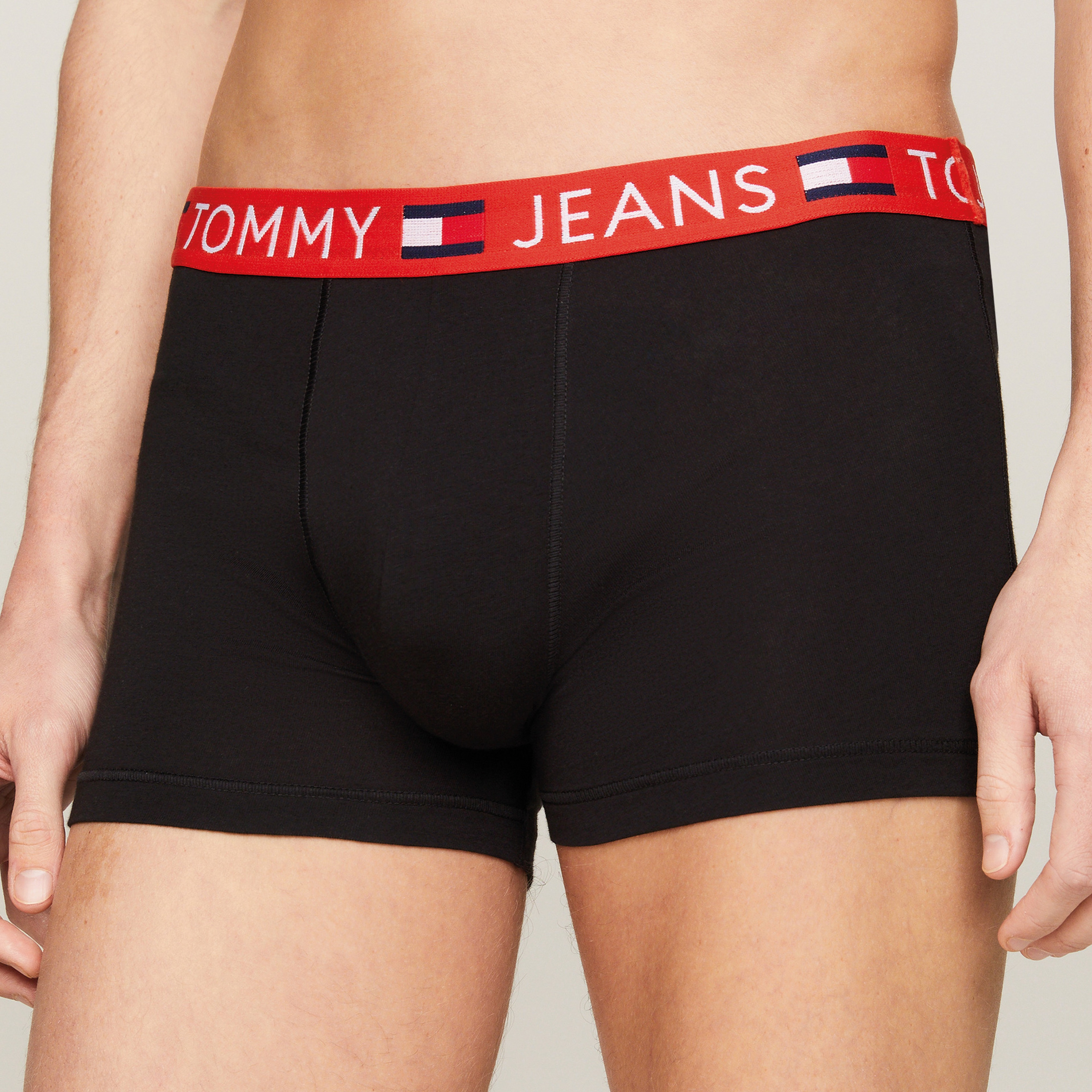 Tommy Jeans 3P Trunk Wb Erkek Siyah Boxer