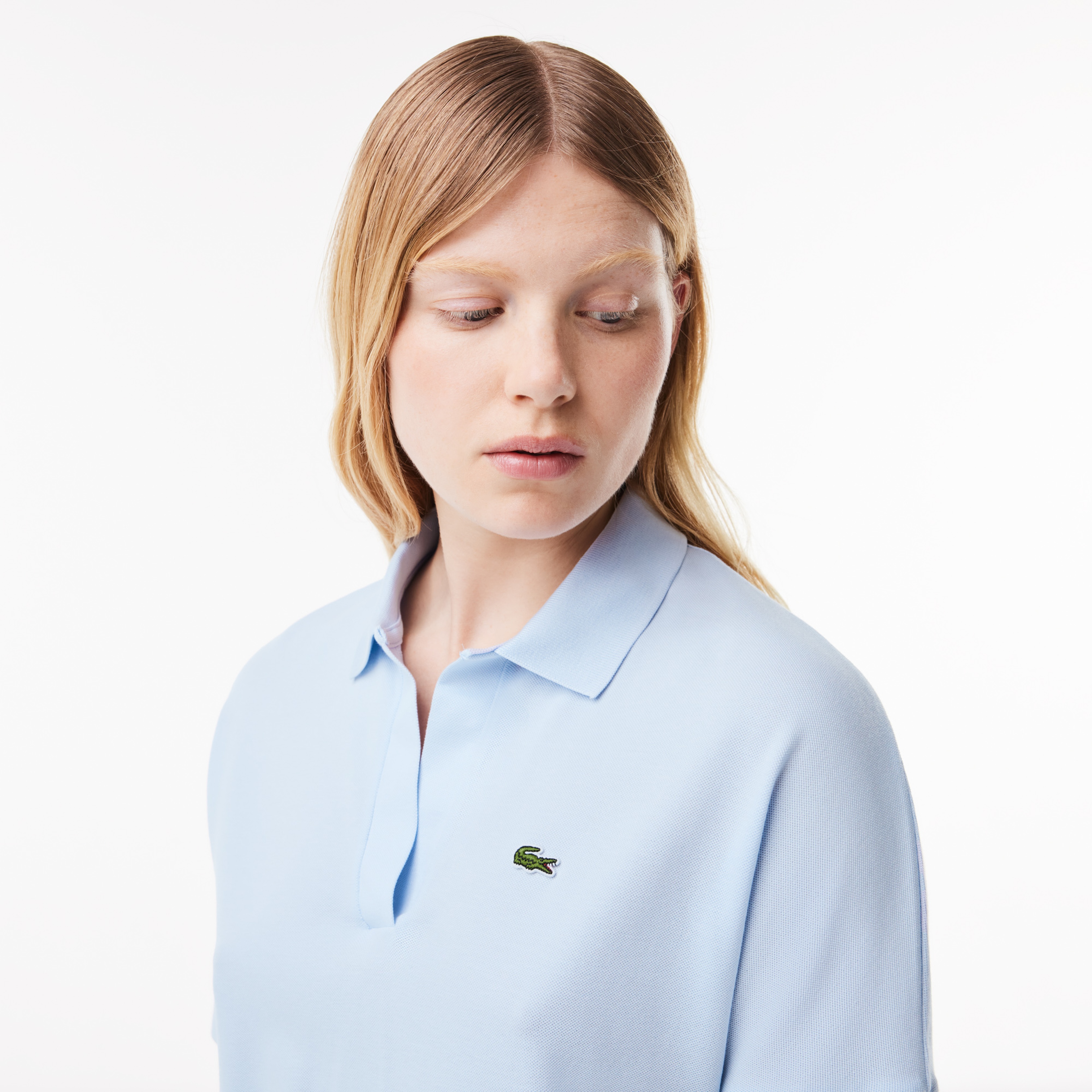 Lacoste Women's Flowy Piqué Polo Shirt