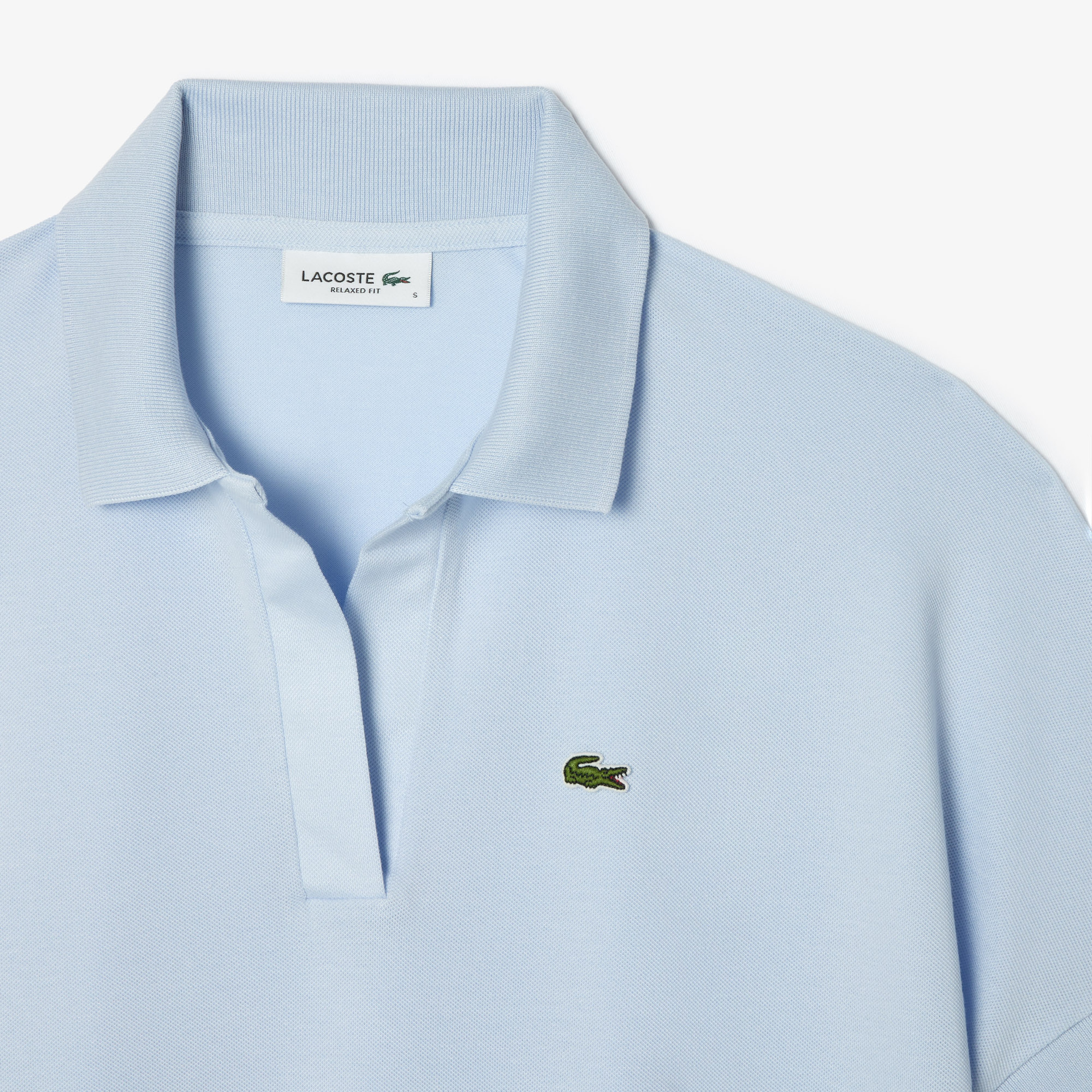 Lacoste Women's Flowy Piqué Polo Shirt