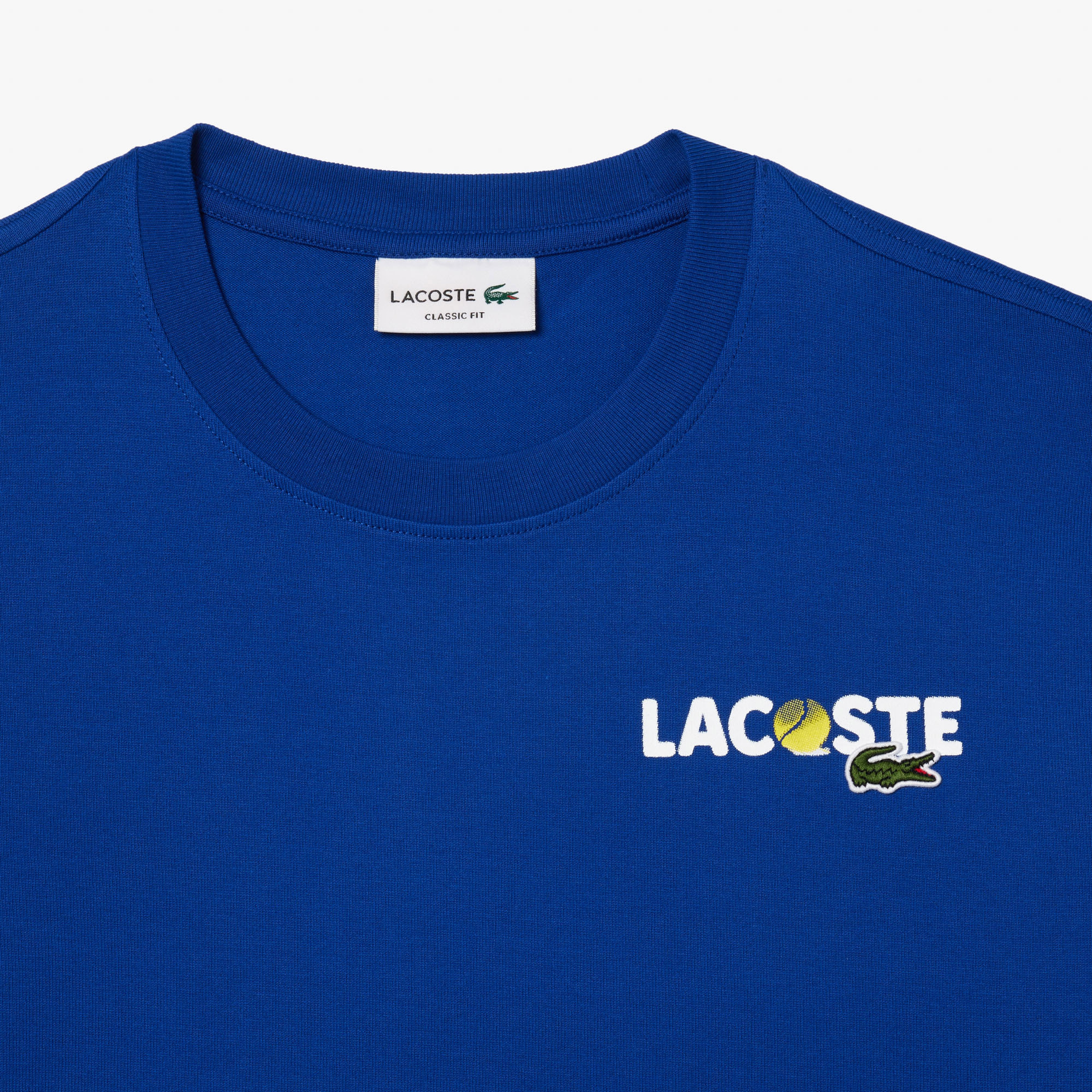 Lacoste Heavy Cotton Jersey Back Print T-shirt