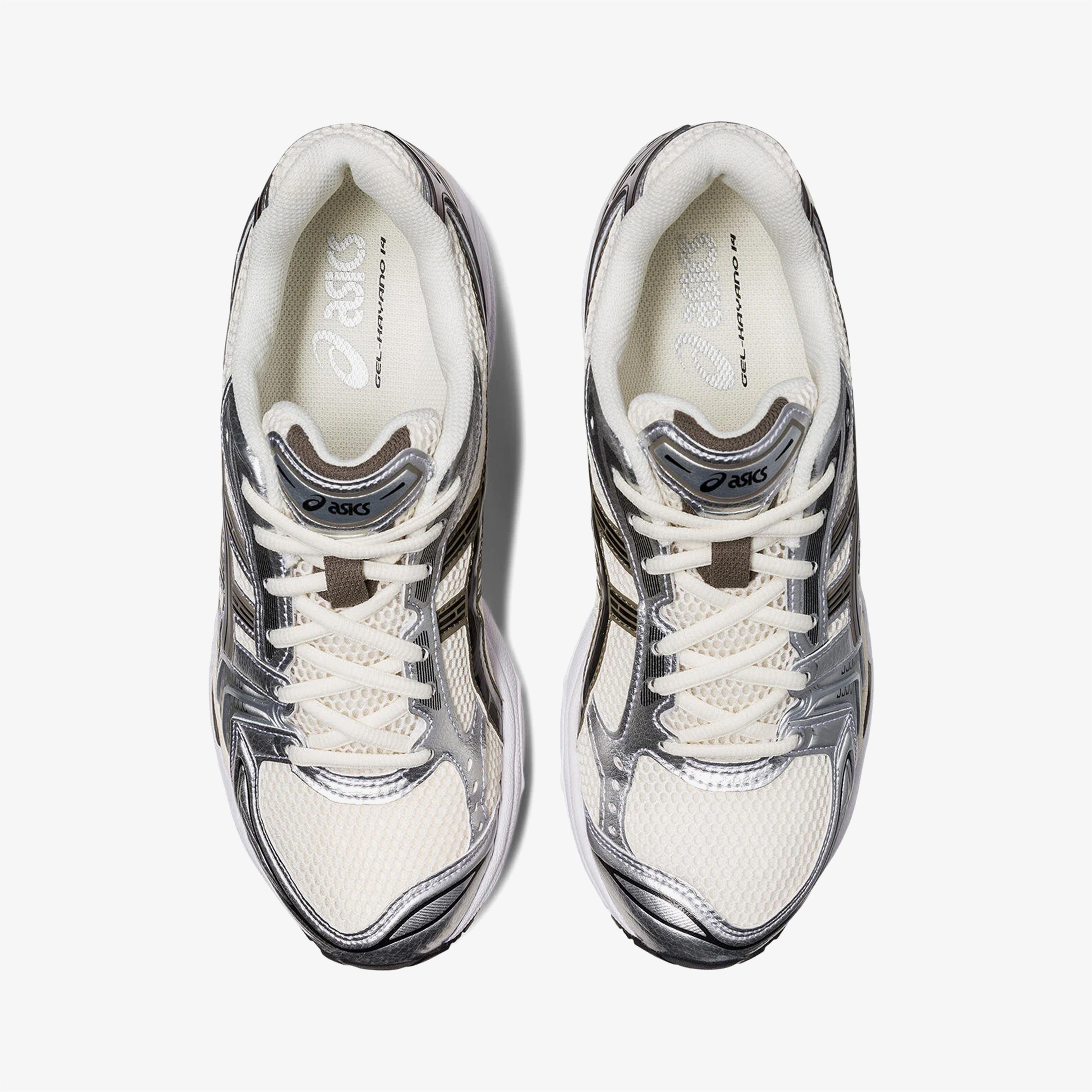 Asics Gel-Kayano 14 Unisex Krem/Siyah Spor Ayakkabı