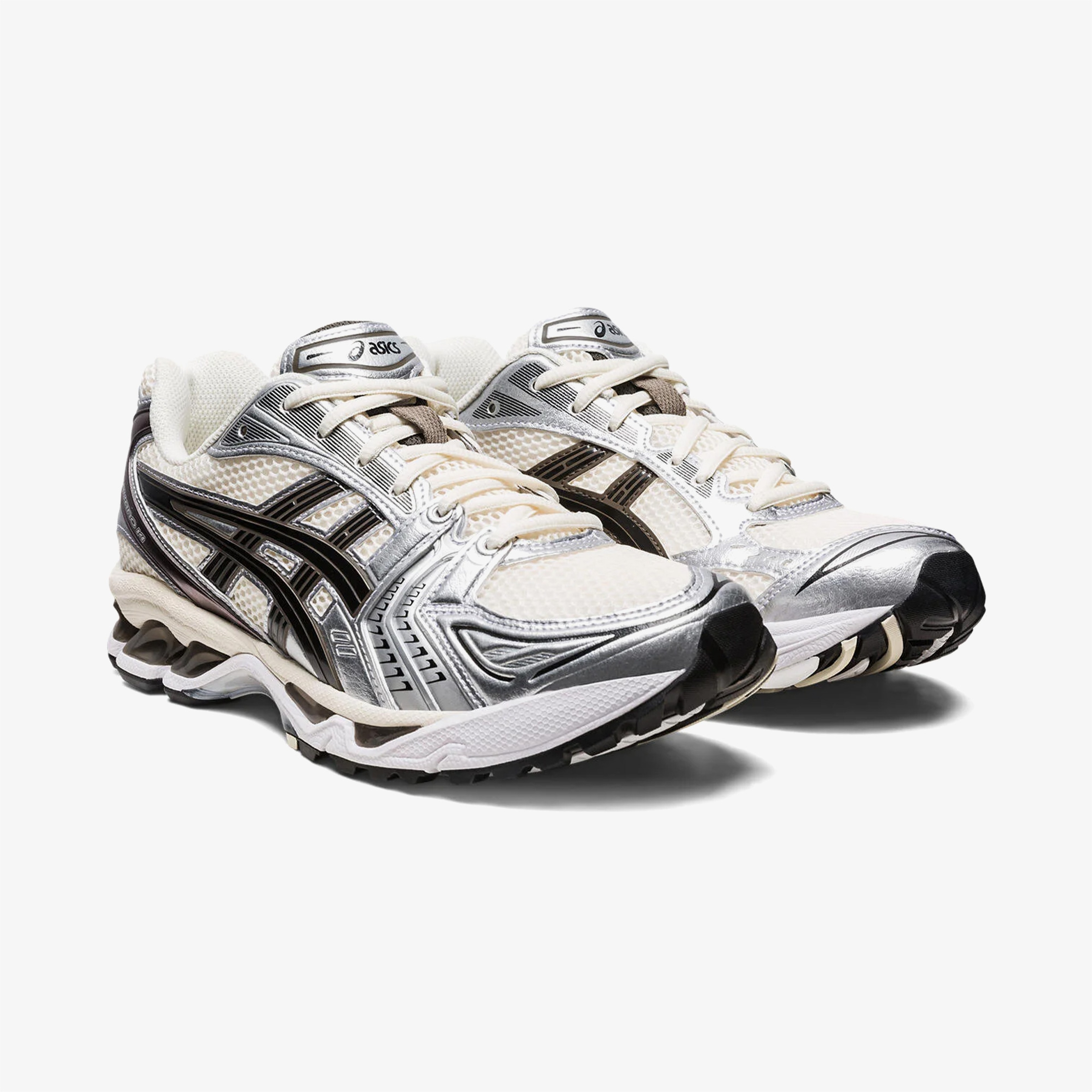 Asics Gel-Kayano 14 Unisex Krem/Siyah Spor Ayakkabı
