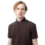 Nautica Erkek Kahverengi Slim Fit Kısa Kollu Polo Yaka T-Shirt