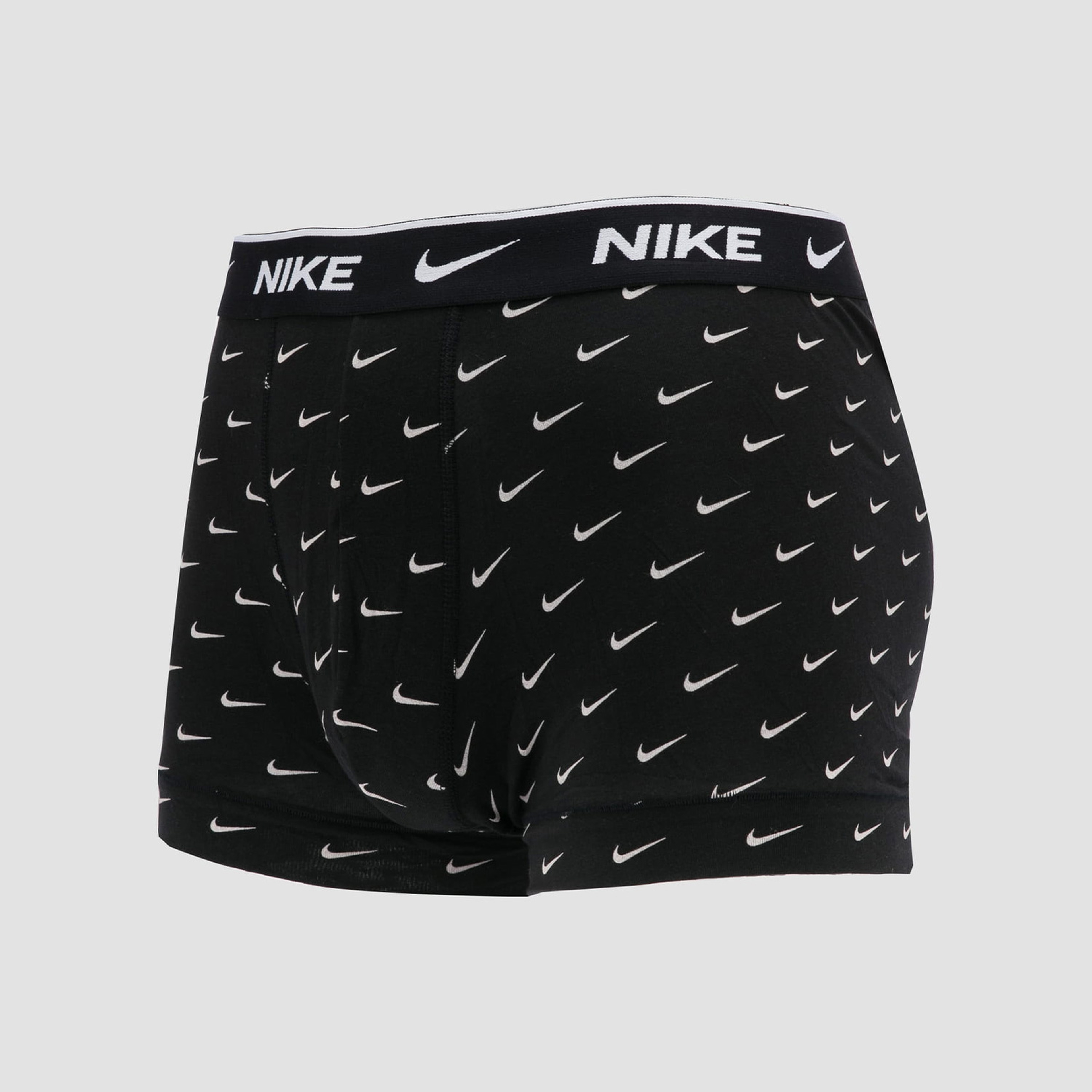 Nike Trunk 3'lü Erkek Gri/Açık Mavi/Logolu Boxer