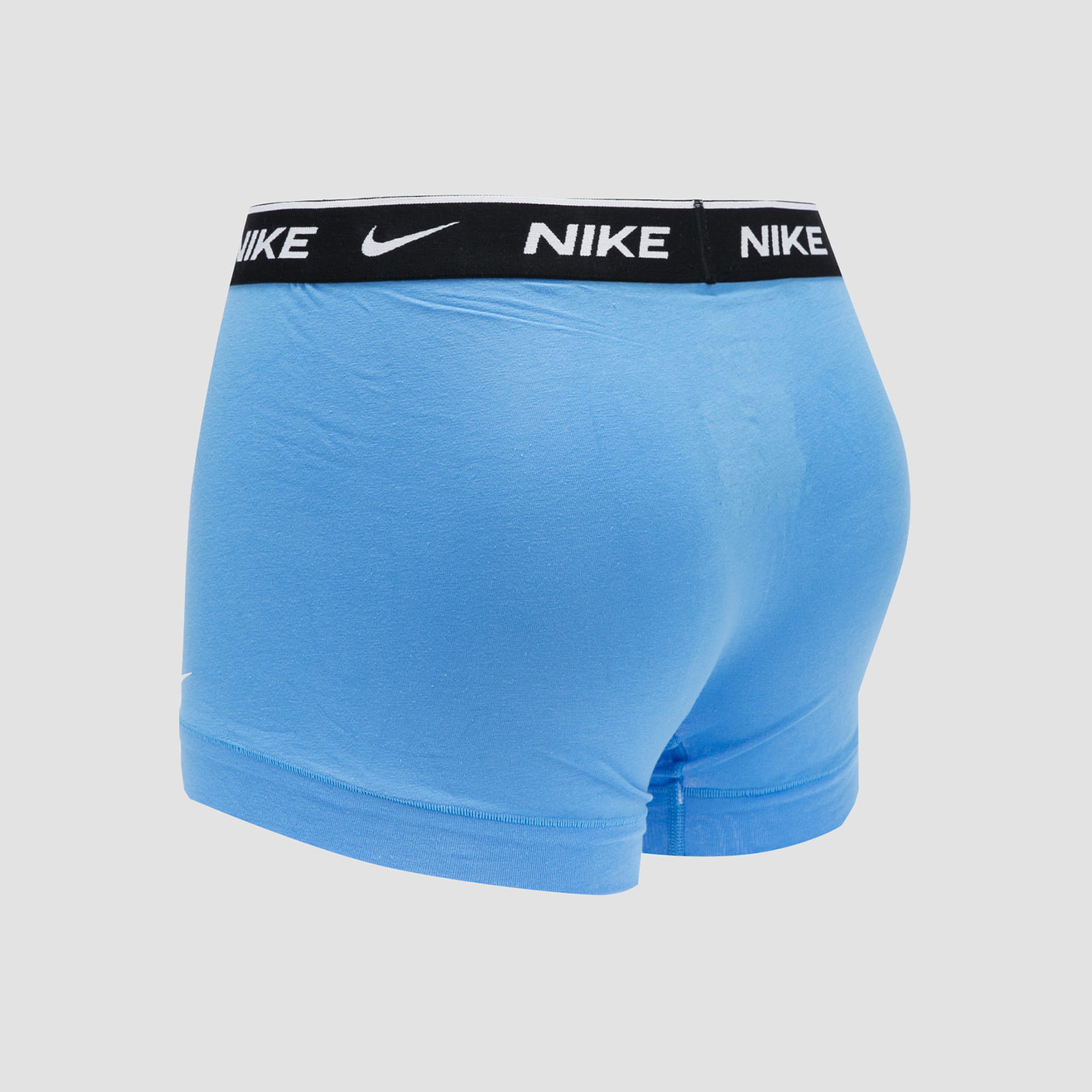 Nike Trunk 3'lü Erkek Gri/Açık Mavi/Logolu Boxer