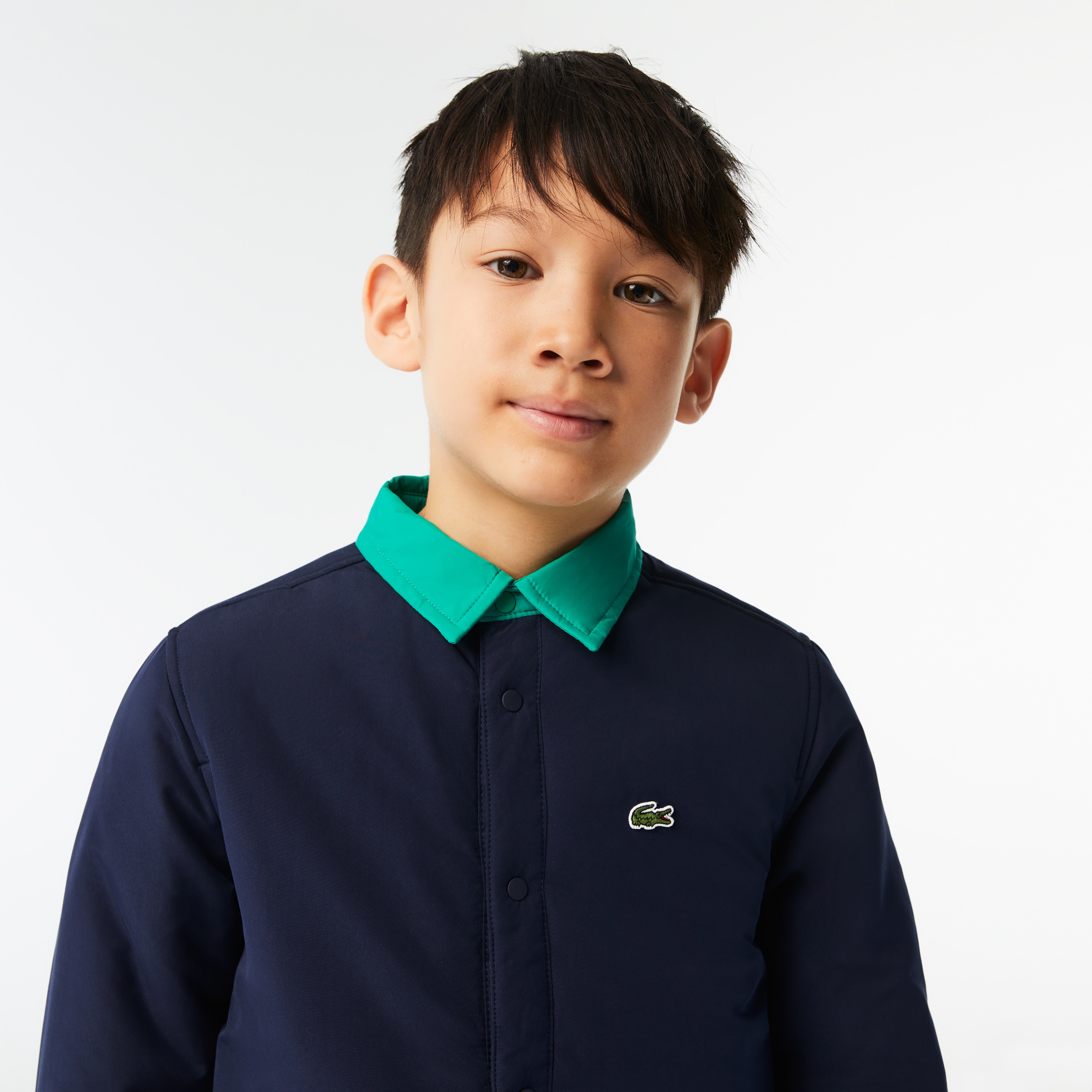 Lacoste Erkek Çocuk Lacivert Gömlek