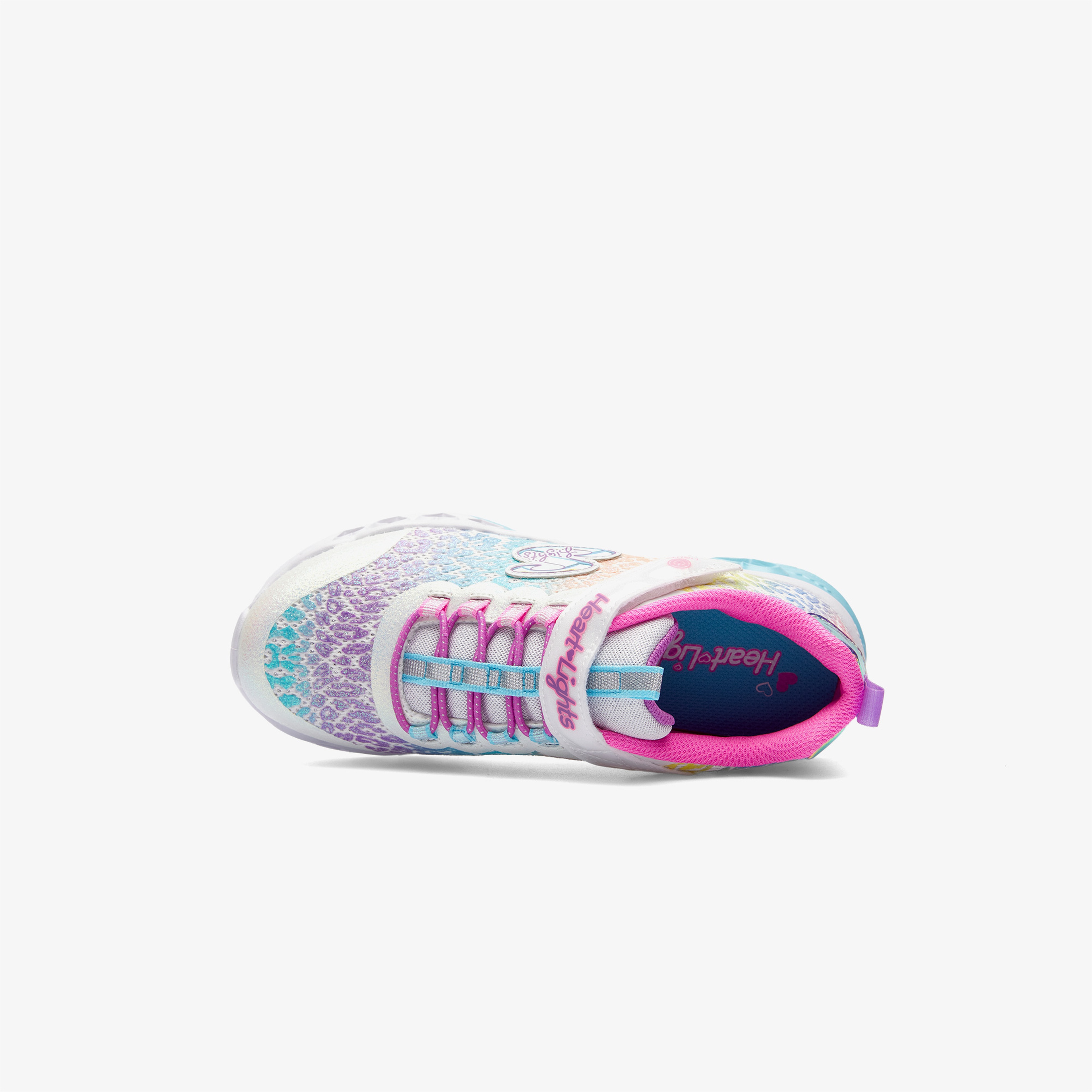 Skechers Flutter Heart Lights-Loves Wi Çocuk Beyaz Spor Ayakkabı
