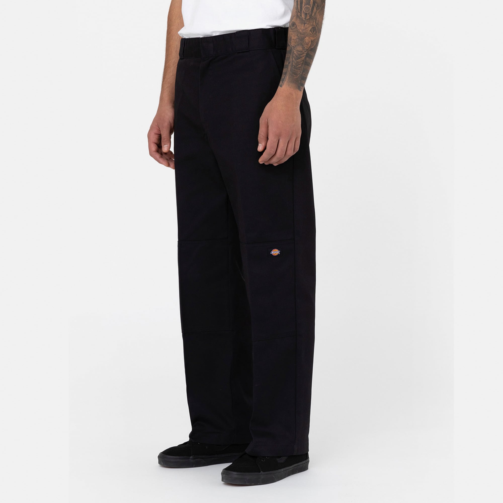 Dickies Double Knee Work Trousers Erkek Siyah Pantolon