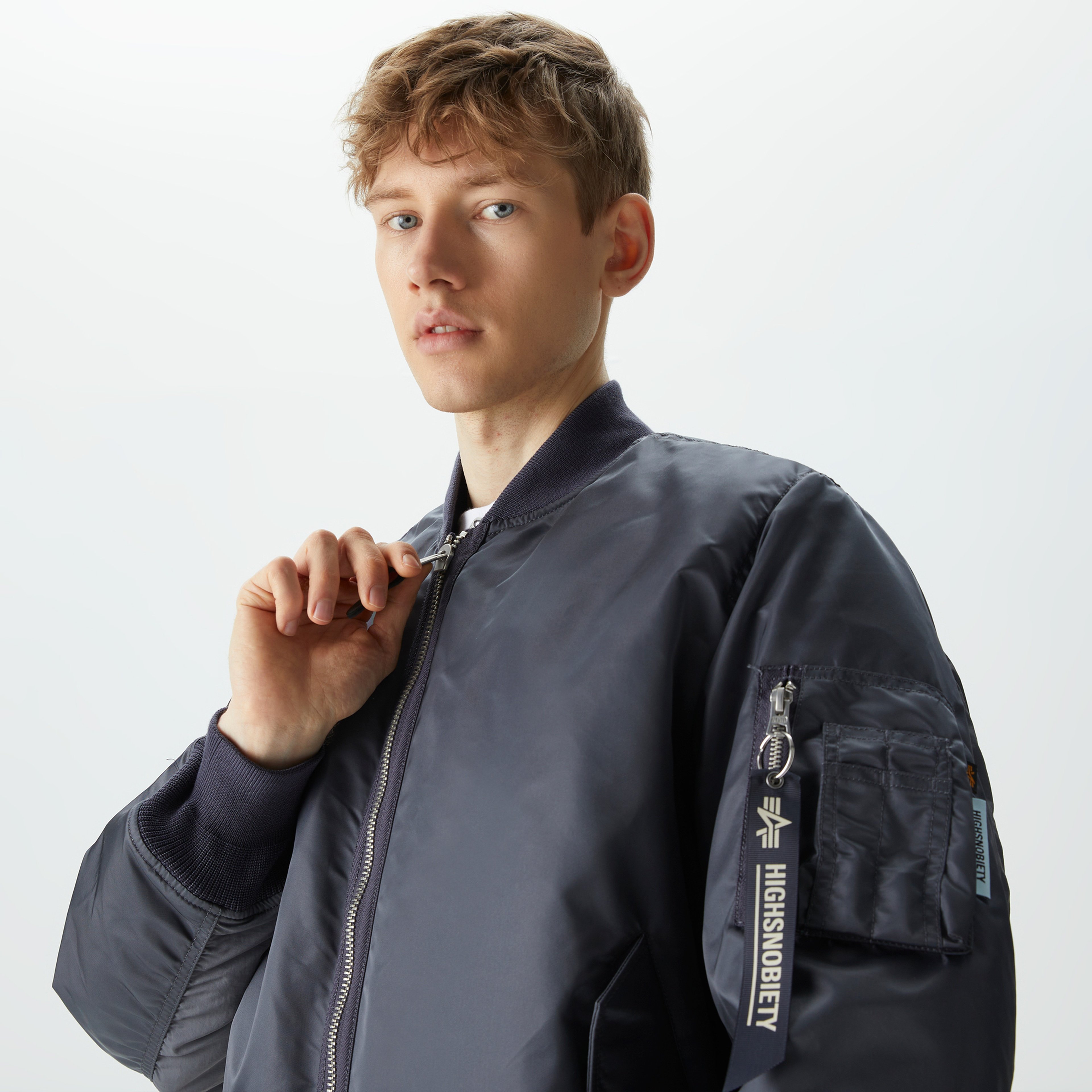 Alpha Industries x Highsnobiety Ma Erkek Kahverengi Ceket