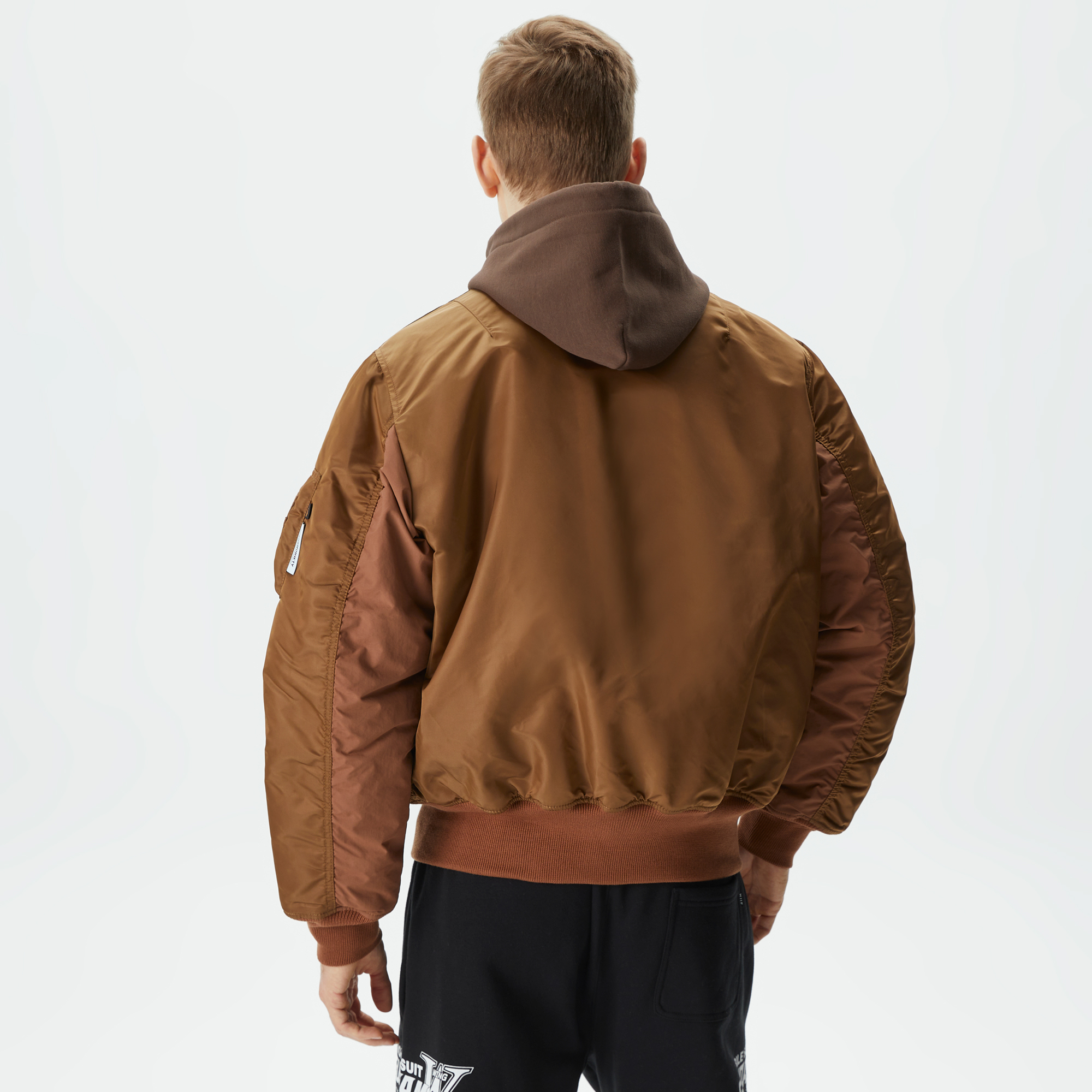 Alpha Industries x Highsnobiety Ma Erkek Kahverengi Ceket