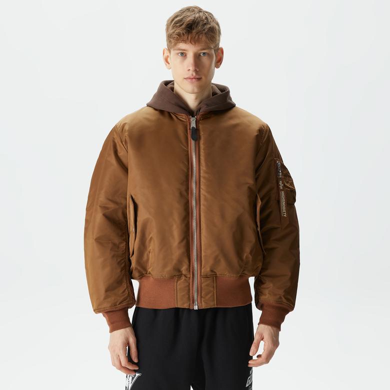Alpha Industries x Highsnobiety Ma Erkek Kahverengi Ceket