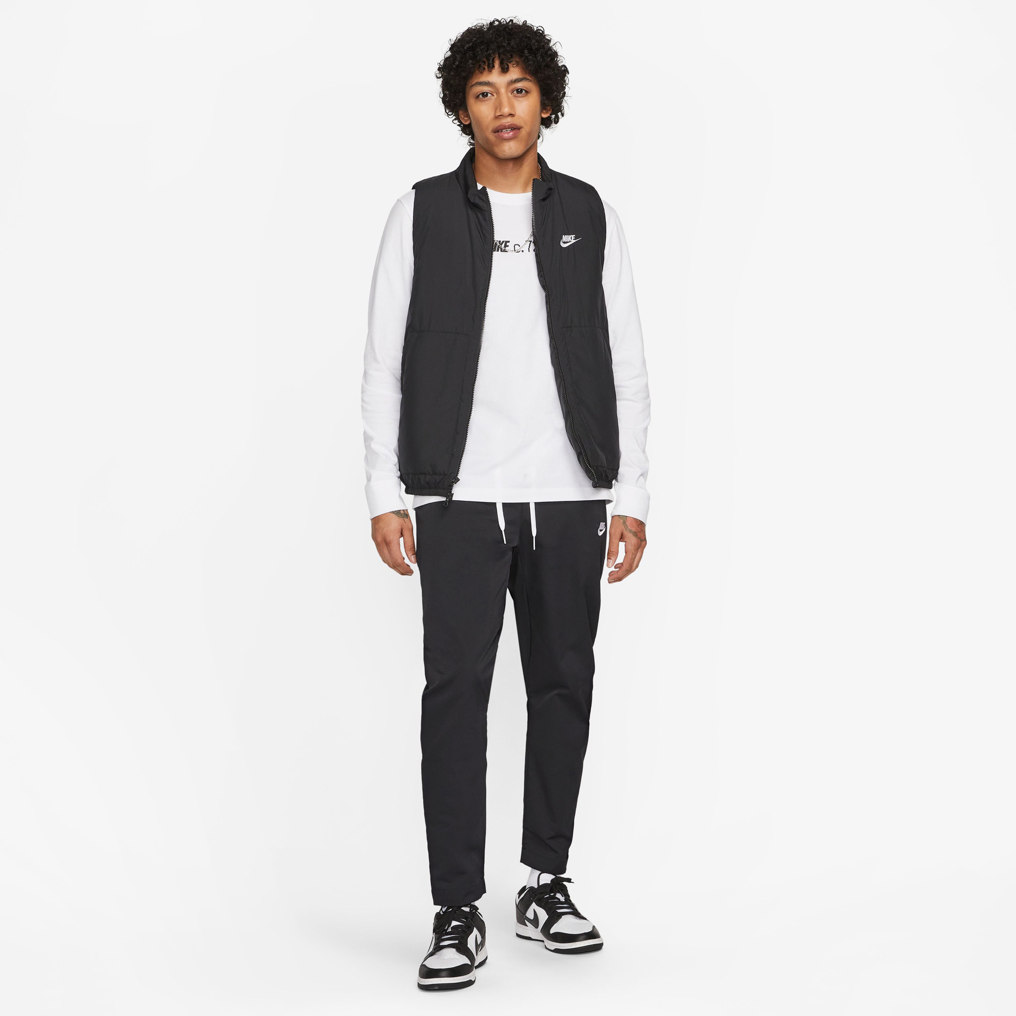 Nike Club Woven Erkek Siyah Eşofman Altı