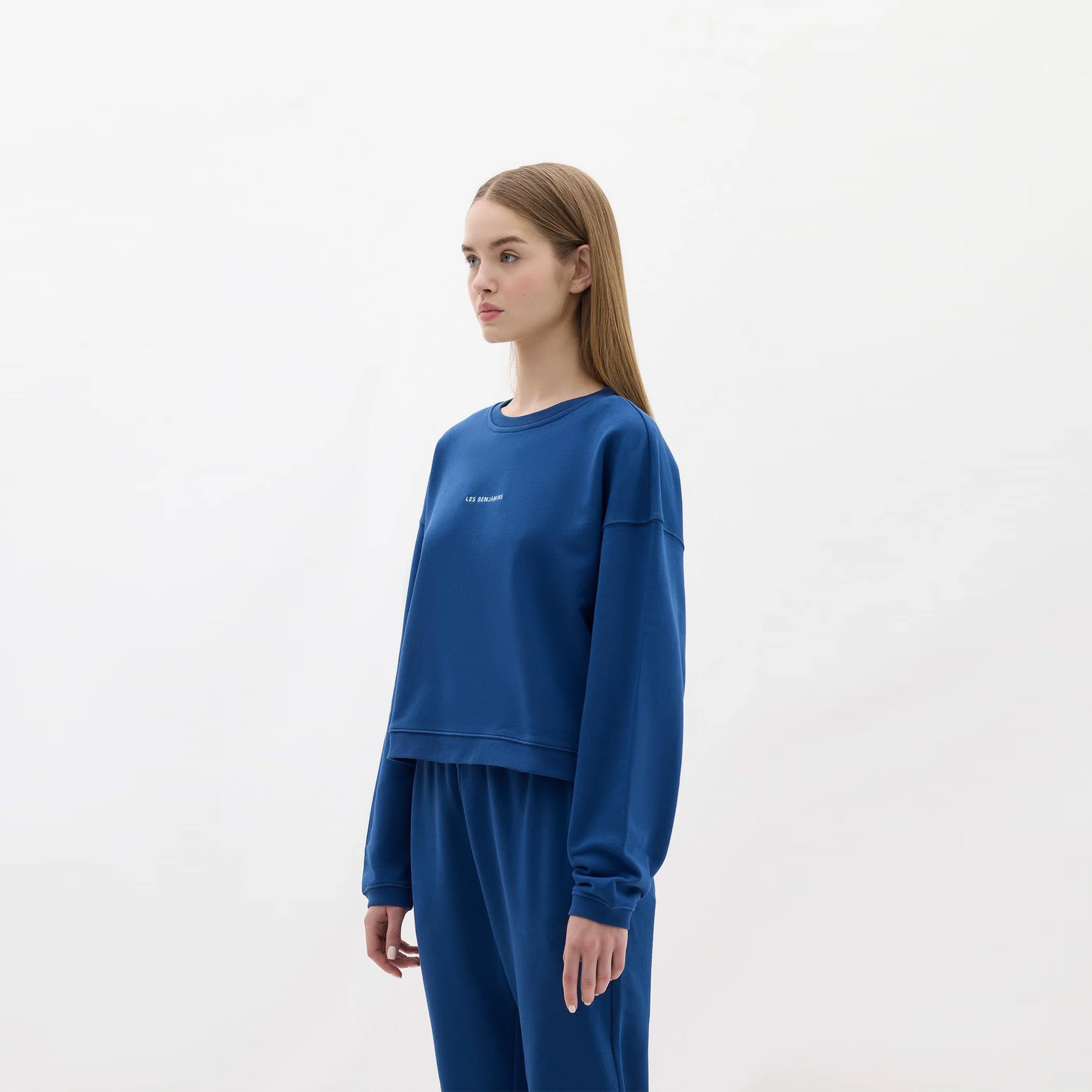 Les Benjamins Core Kadın Lacivert Sweatshirt