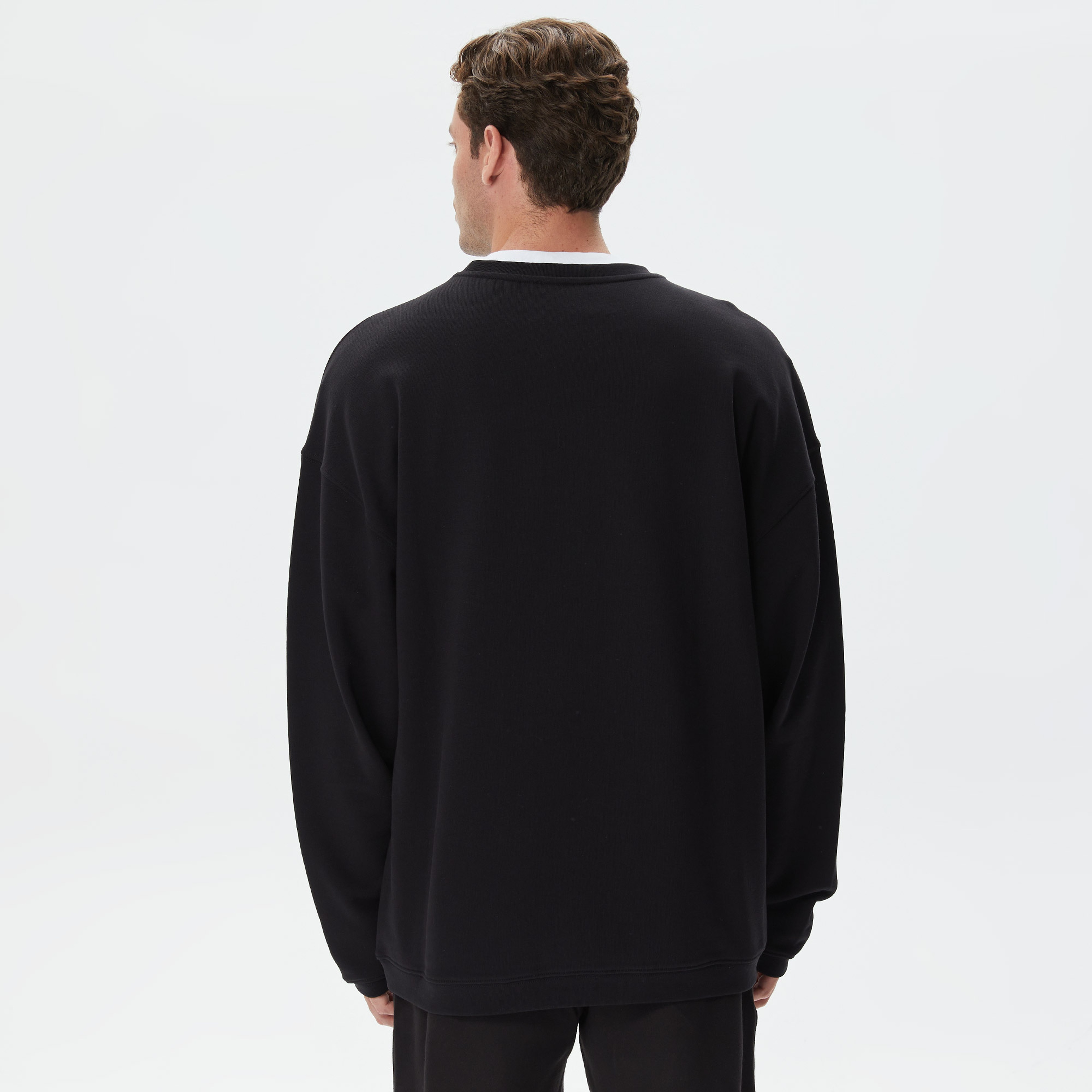 Les Benjamins Core Erkek Siyah Sweatshirt