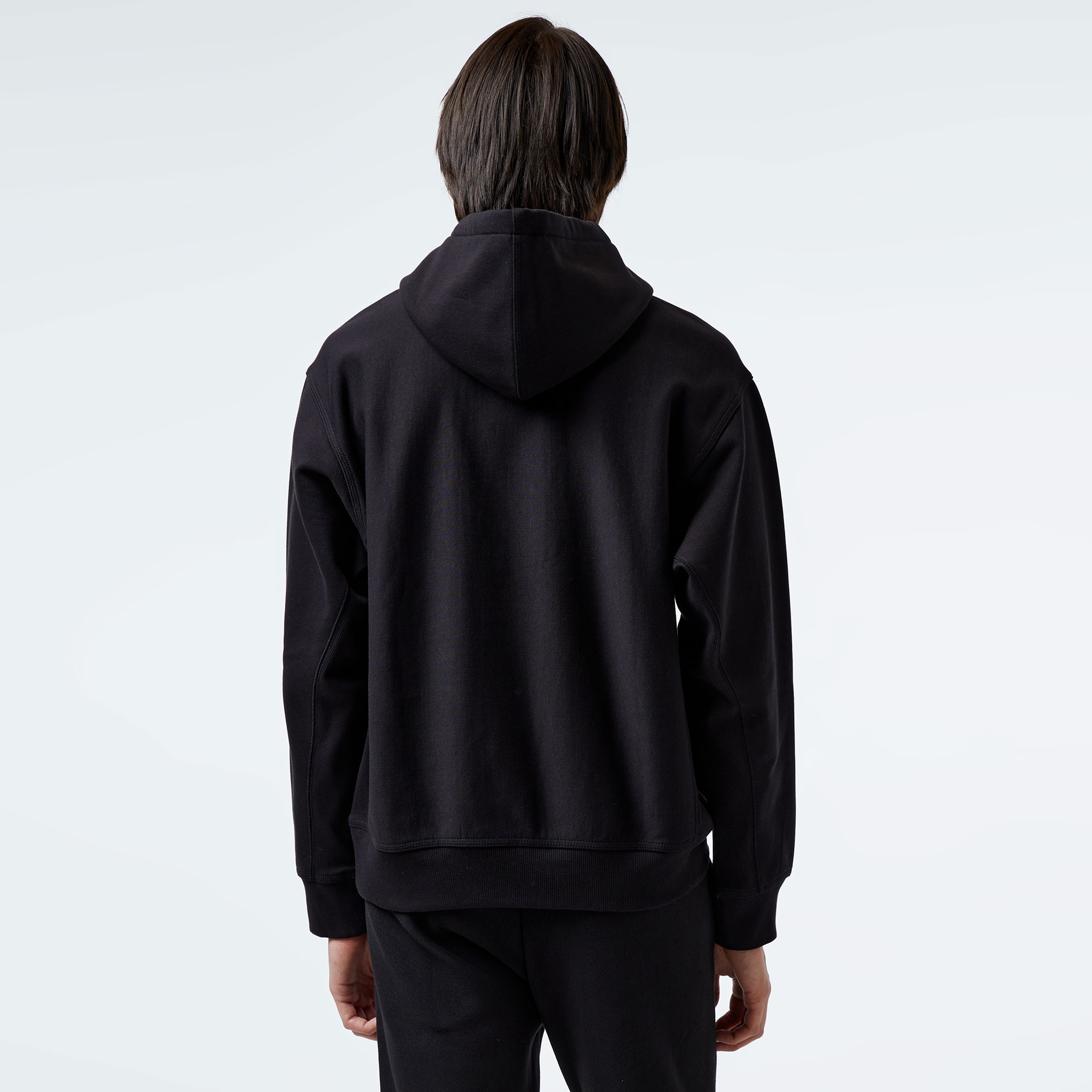 Carhartt WIP Hooded American Script Erkek Siyah Hoodie