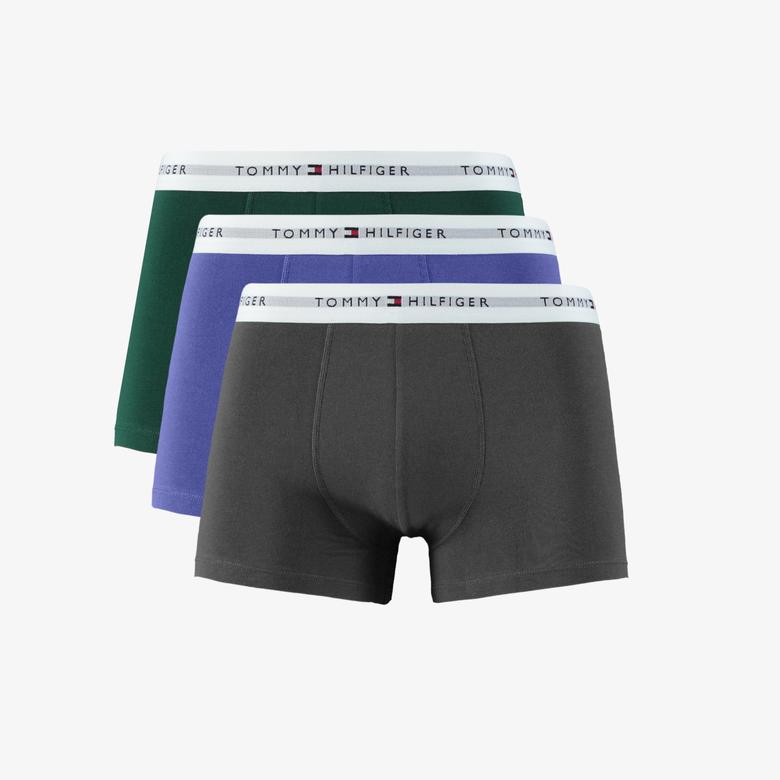 Tommy Hilfiger Trunk 3Pk Erkek Gri Boxer