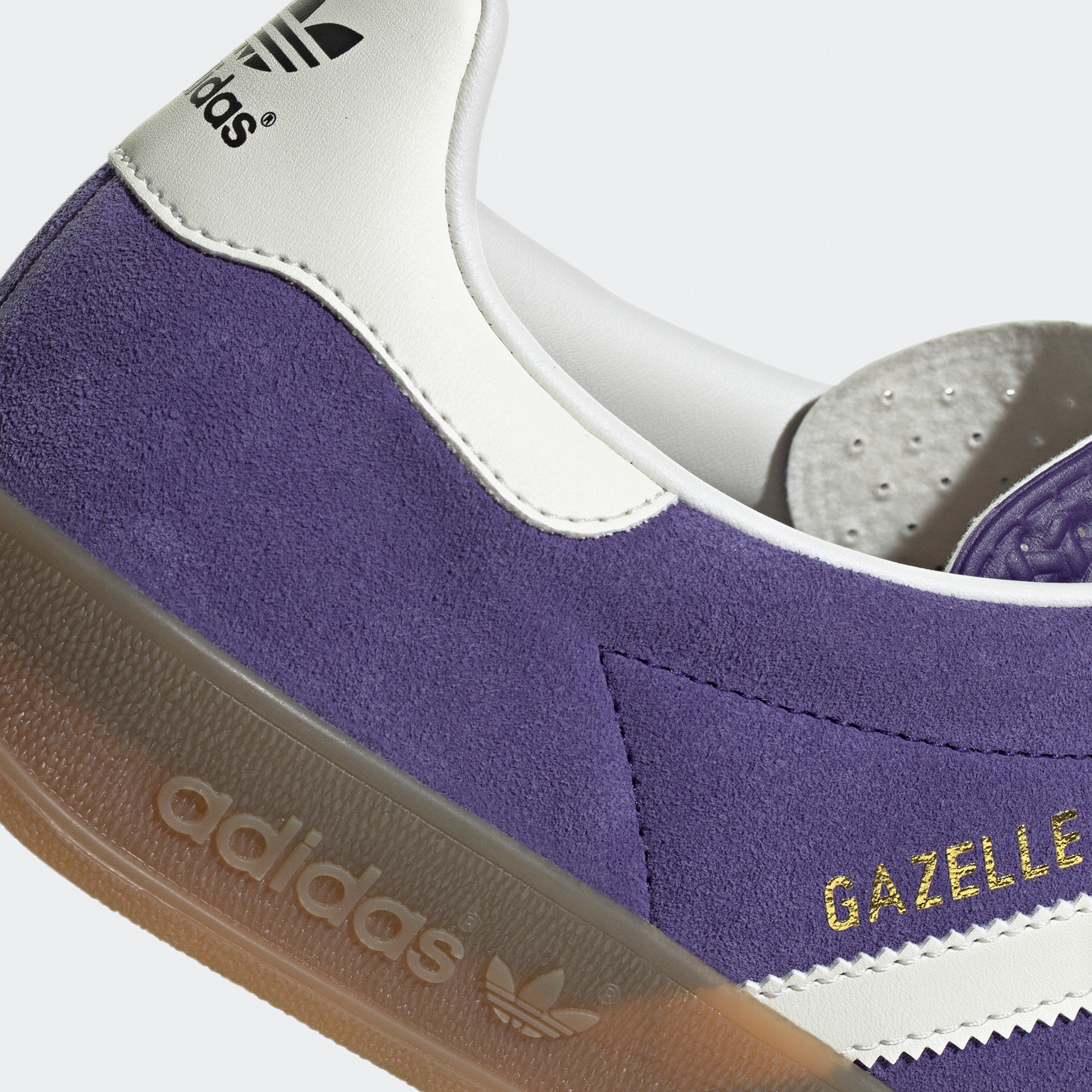 adidas Gazelle Indoor Erkek Mor Spor Ayakkabı