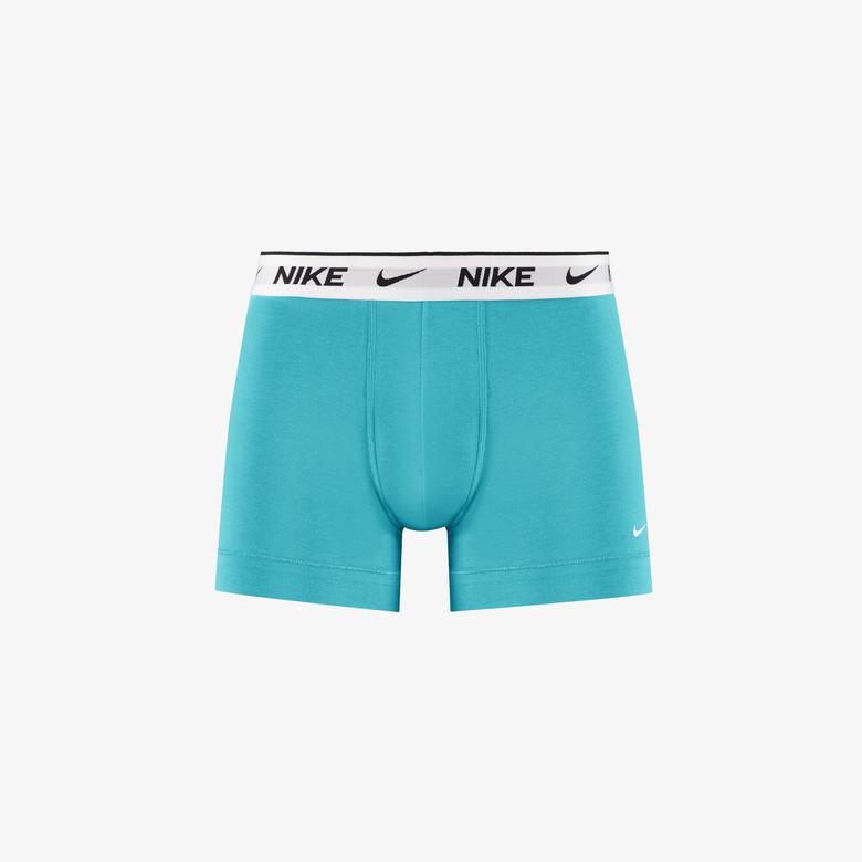 Nike Trunk 3'lü Erkek Turkuaz/Mavi/Koyu Mavi Boxer