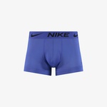Nike Trunk 3'lü Erkek Gri/Lacivert/Desenli Boxer