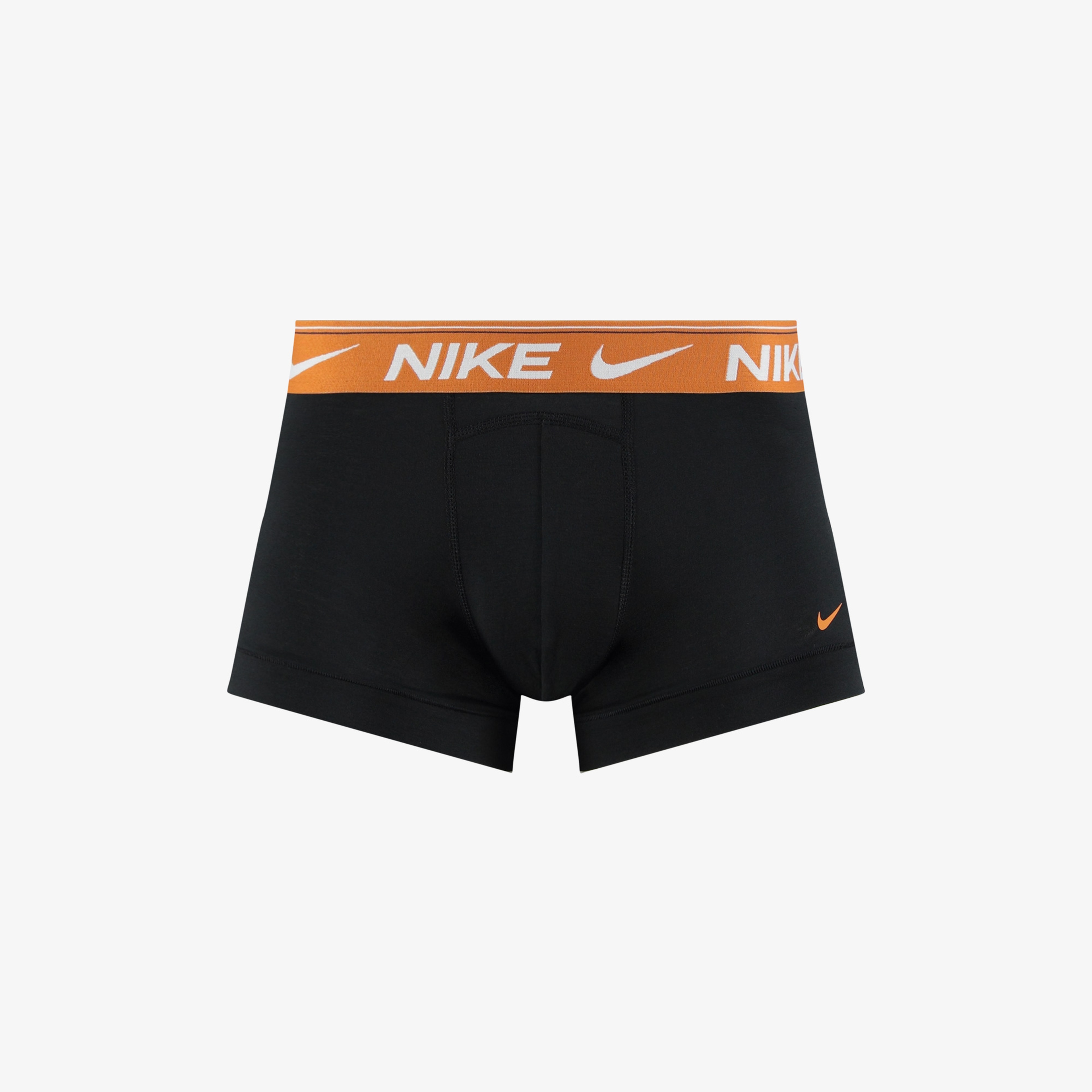 Nike Trunk 3'lü Turuncu/Kırmızı/Lacivert Bantlı Erkek Renkli Boxer