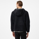 Tommy Jeans Reg Badge Teddy Erkek Siyah Sweatshirt