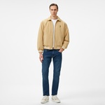 Tommy Jeans Crest Cord Letterman Erkek Bej Ceket