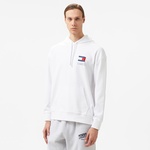 Tommy Jeans Rlx Novelty Graphic Erkek Beyaz Sweatshirt