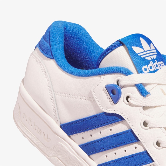 adidas Rivalry Low Kadın Beyaz Mavi Spor Ayakkabı - Görsel 8