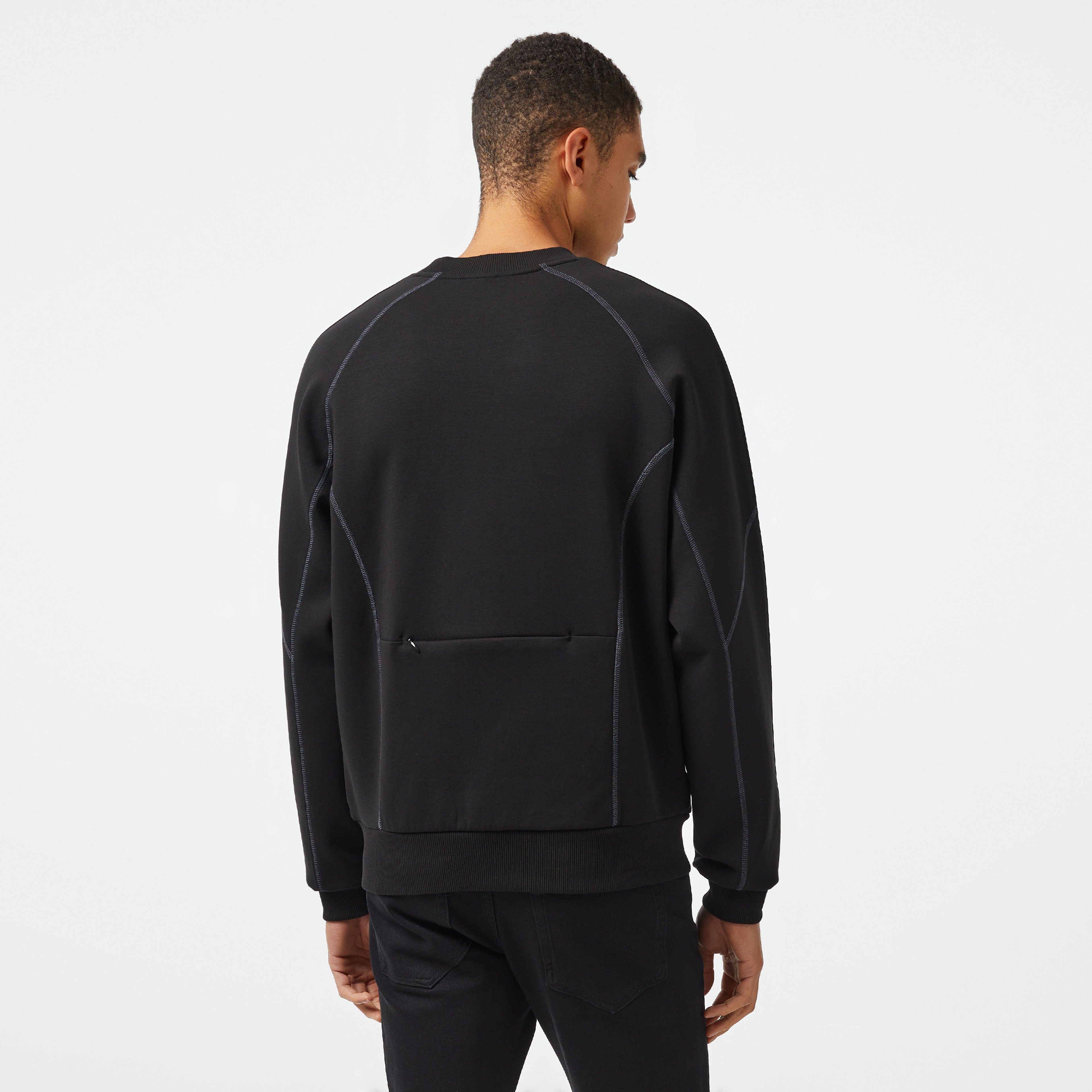 Lacoste Sport Erkek Siyah Sweatshirt