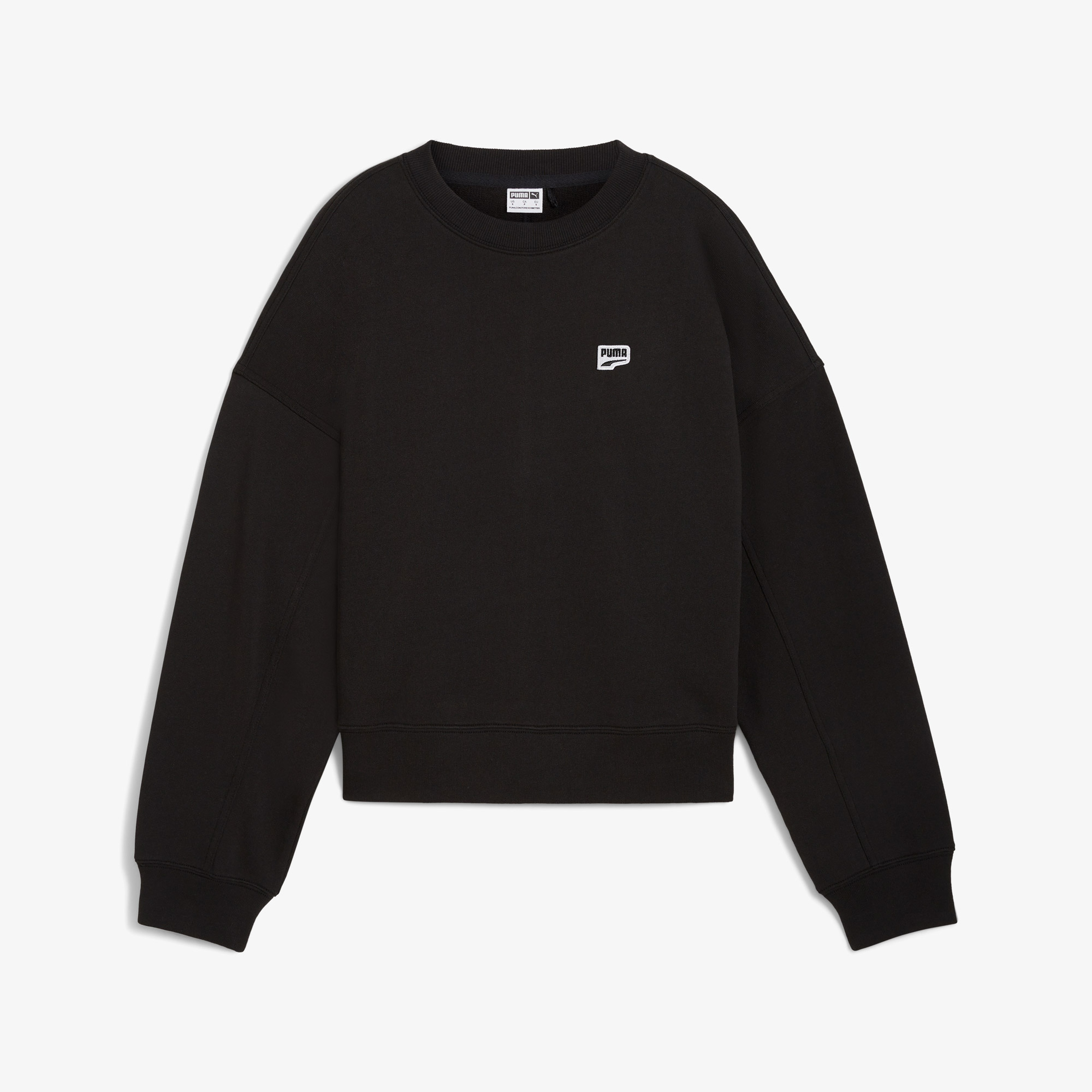 Puma Downtown Re:Collectıon Crew Kadın Siyah Sweatshirt