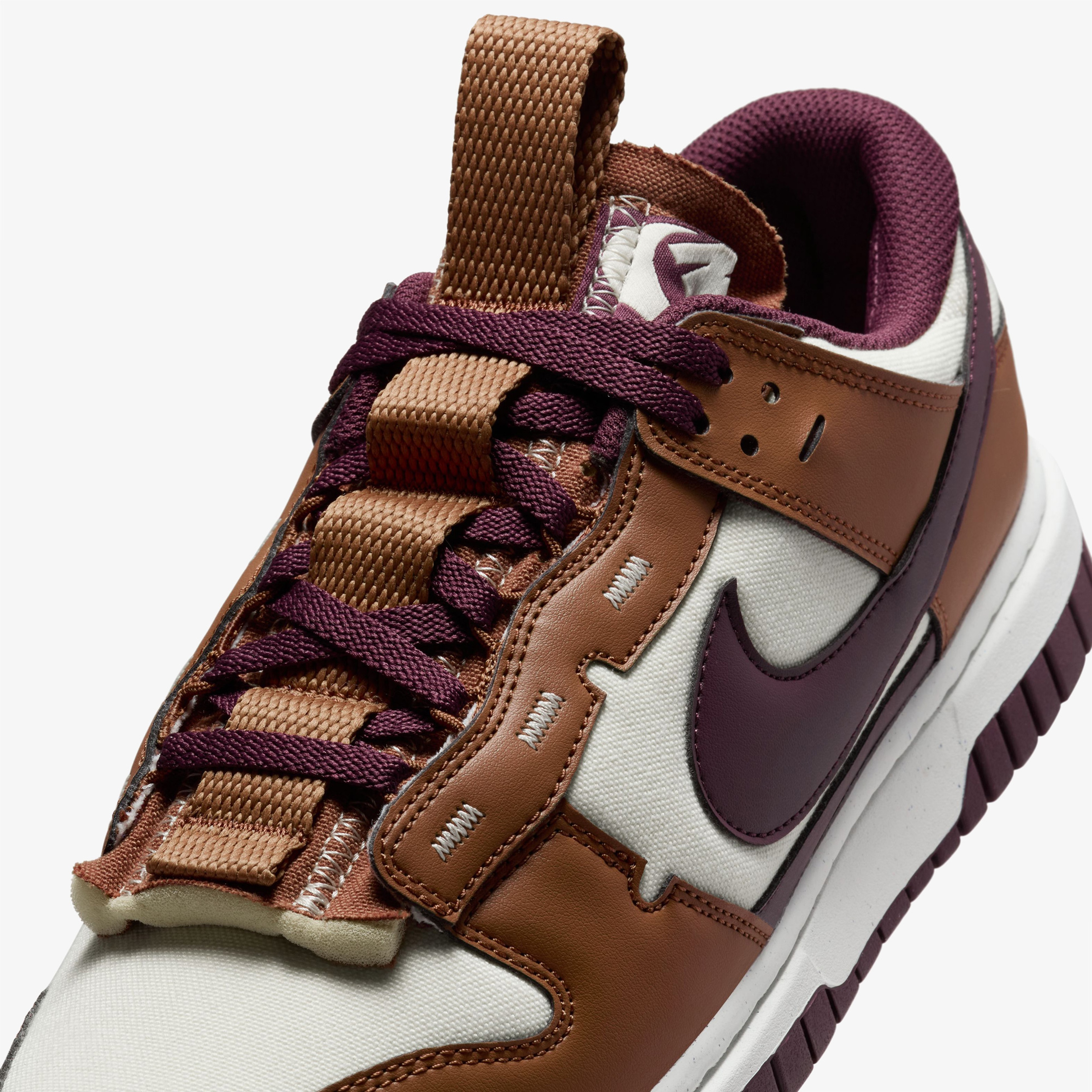 Nike Air Dunk Jumbo Erkek Kahverengi Sneaker