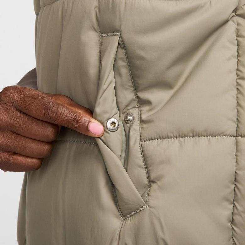 Nike Sportswear Classic Puffer Kadın Yeşil Ceket