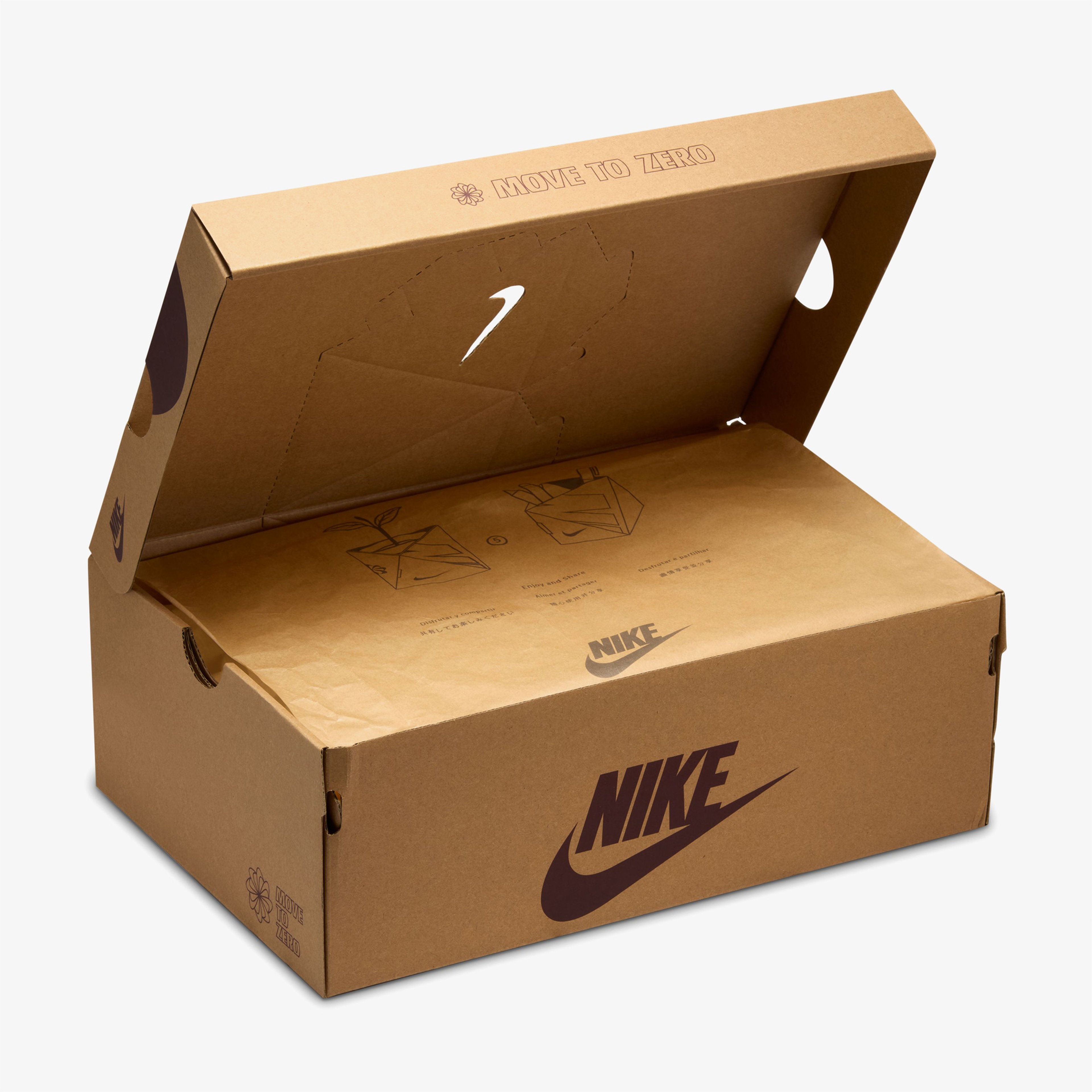 Nike Air Dunk Jumbo Erkek Kahverengi Sneaker