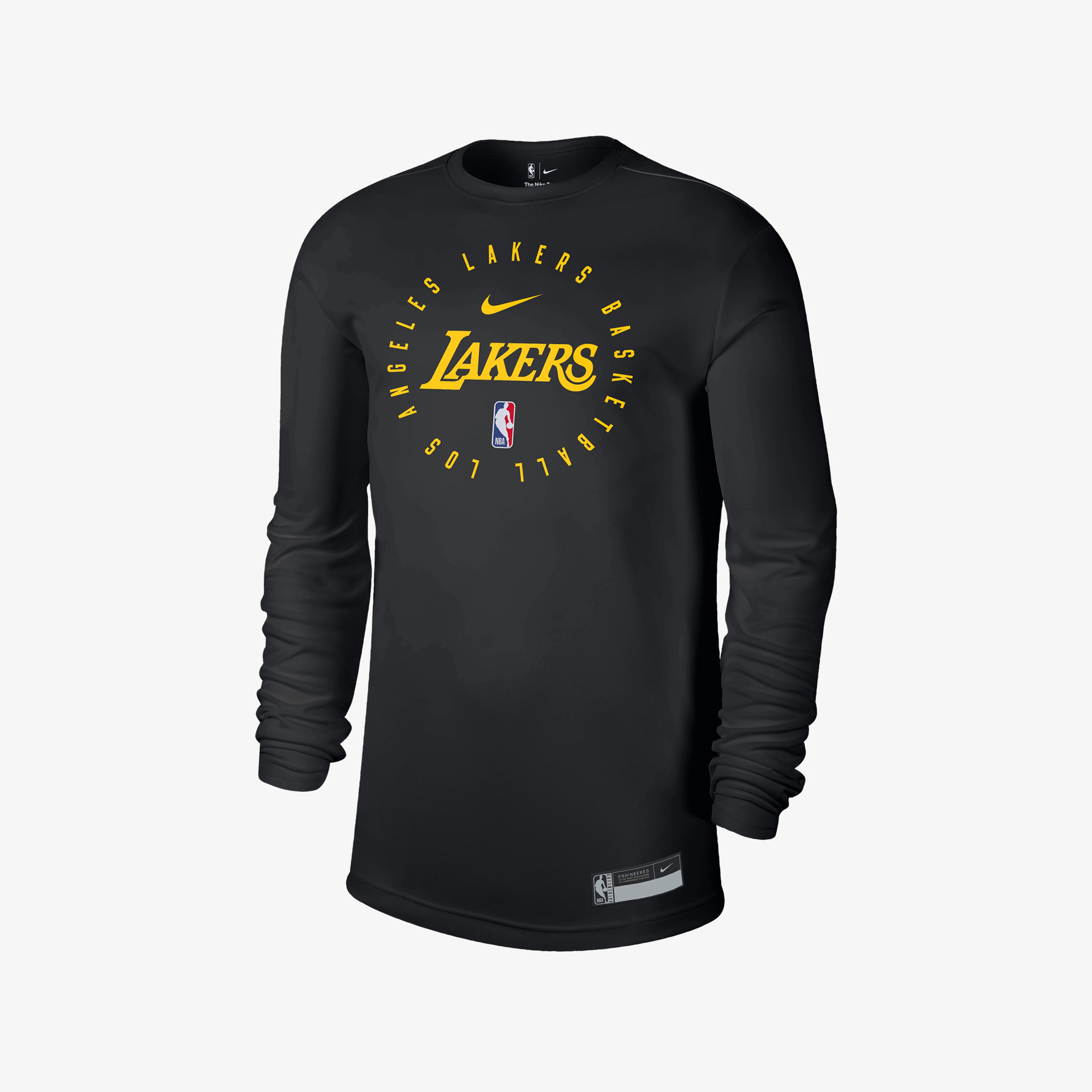 Jordan Los Angeles Lakers Erkek Siyah T-Shirt