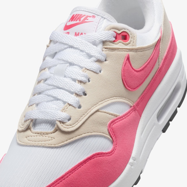 Nike Beyaz Pembe Nike Air Max 1 Kadın Beyaz/Pembe Sneaker