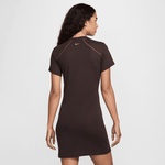 Nike Sportswear Kadın Kahverengi Elbise