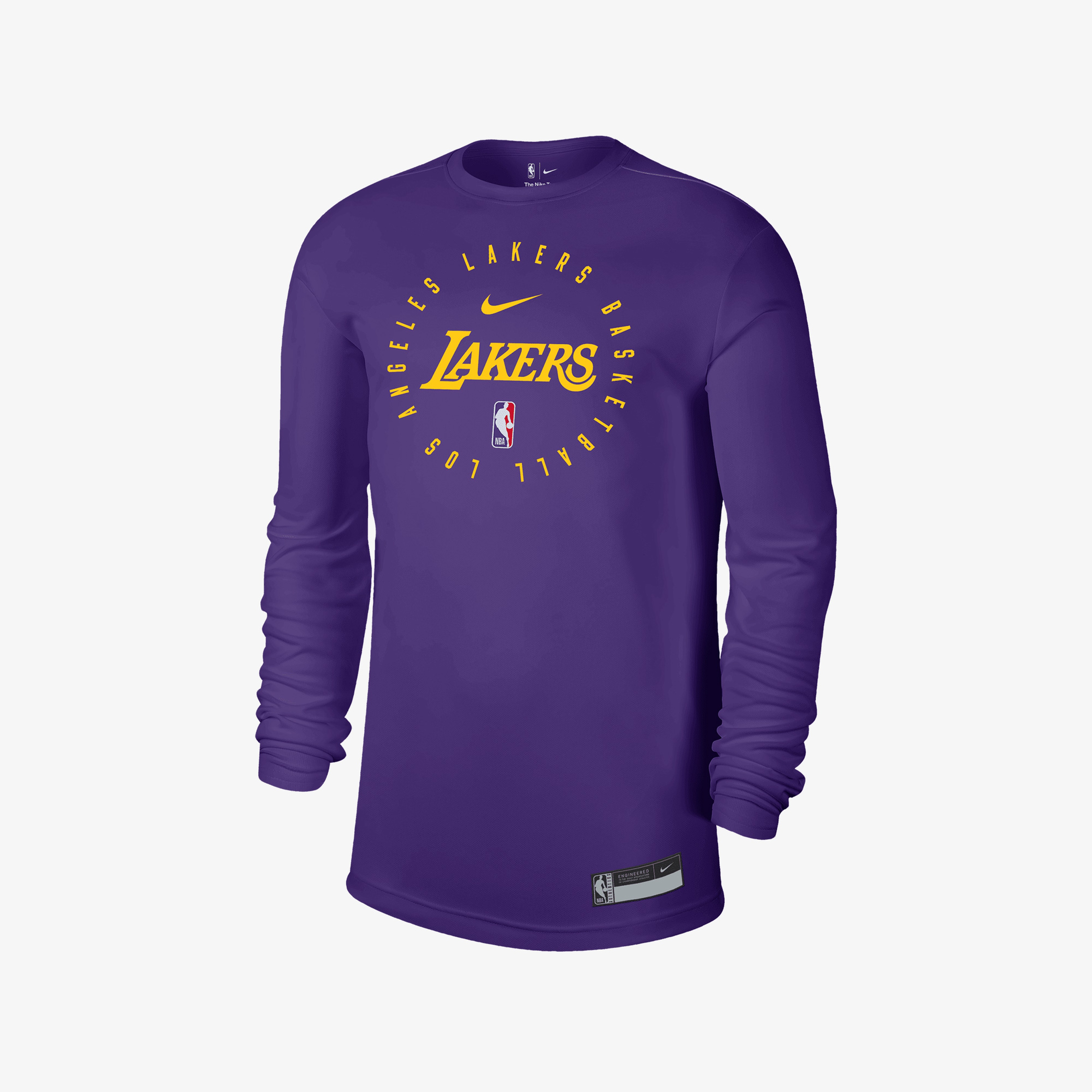 Jordan Los Angeles Lakers Erkek Mor T-Shirt